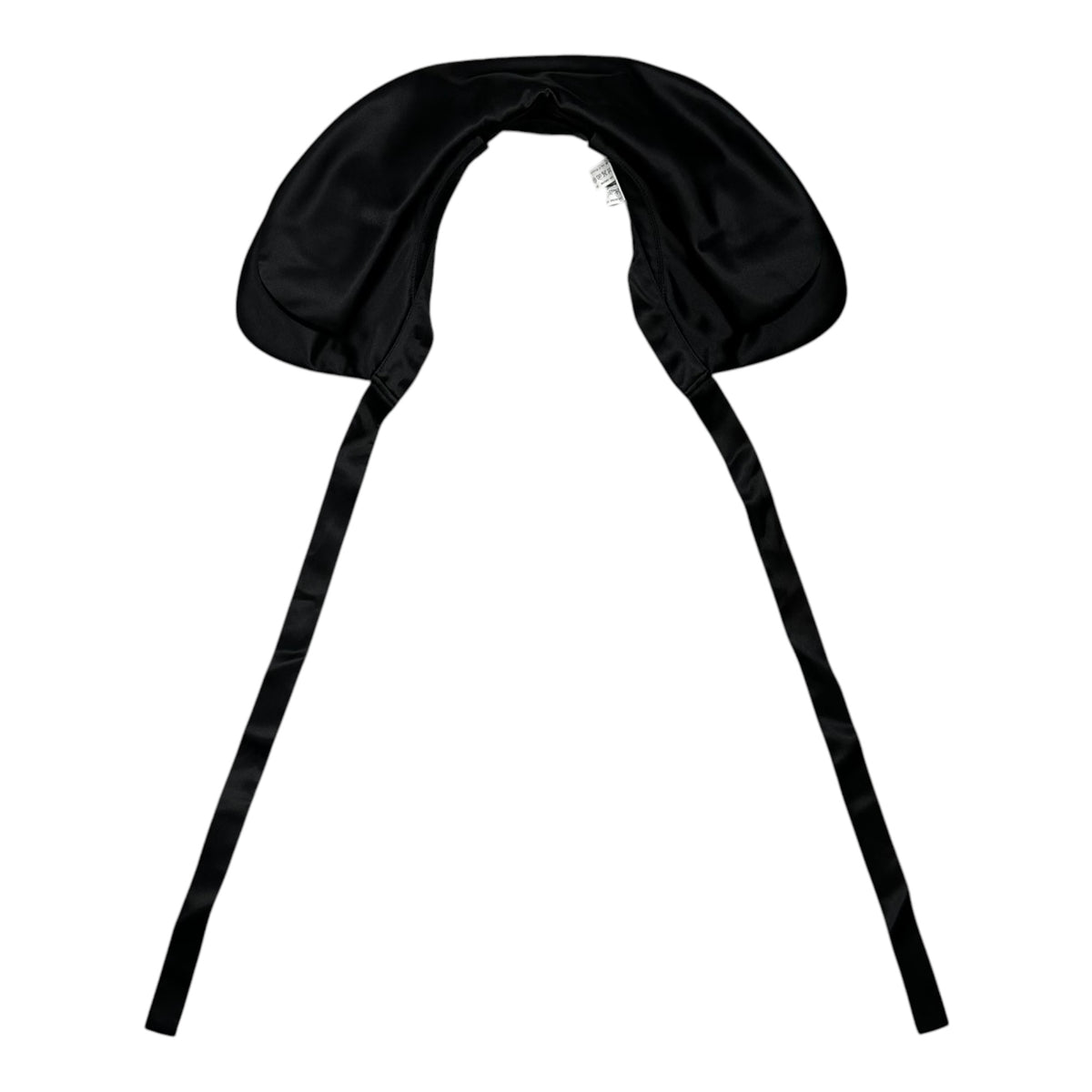 COMME des GARCONS(コムデギャルソン) Satin-Fabric Layered Detachable Collar サテン 地 レイヤード つけ襟 GR-B008 XS ブラック