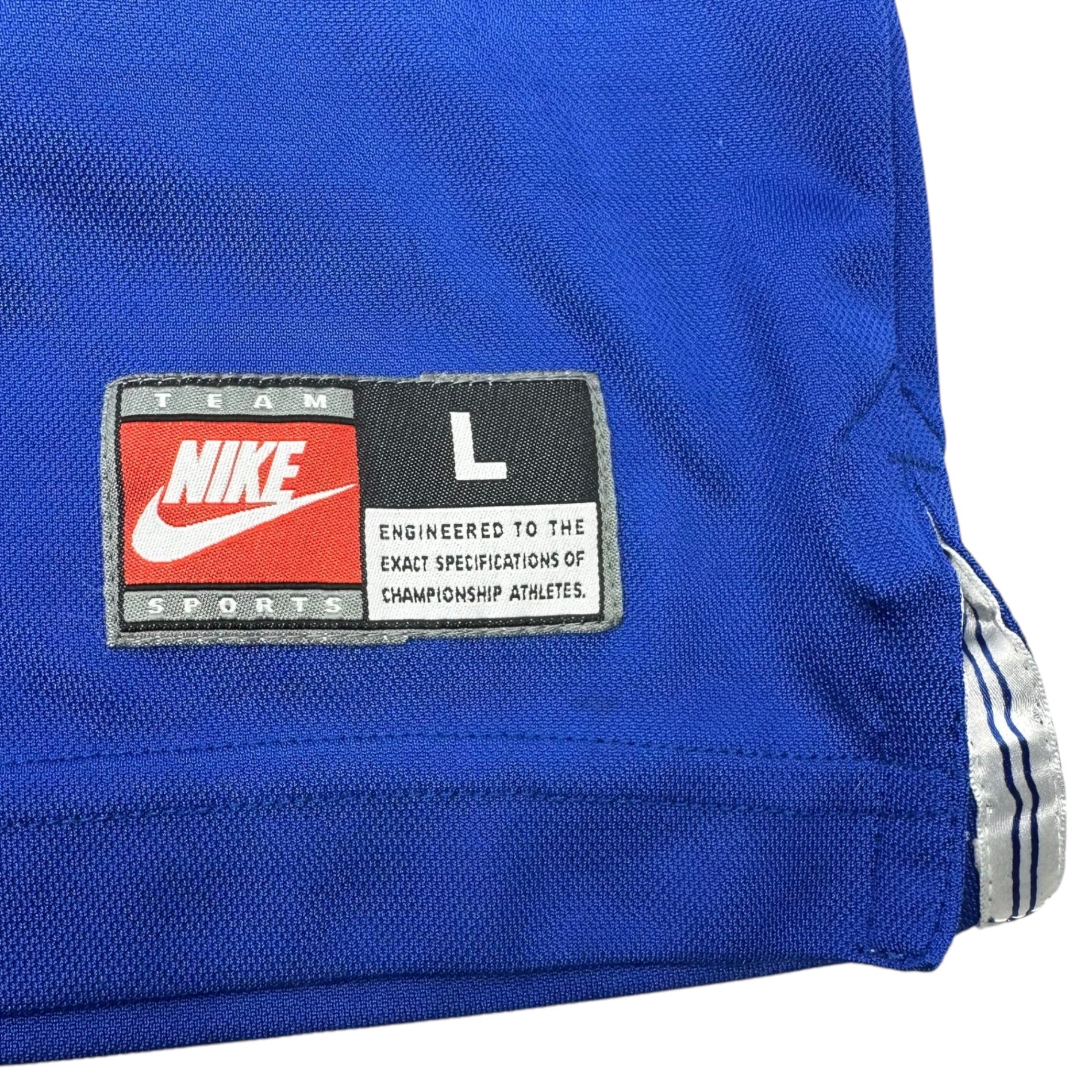 NIKE(ナイキ) 1998 world cup ”BRASIL” away uniform ワールドカップ ブラジル代表 アウェイ ユニフォーム U98-PRX L ブルー ゲームシャツ Tシャツ 90年代 90's