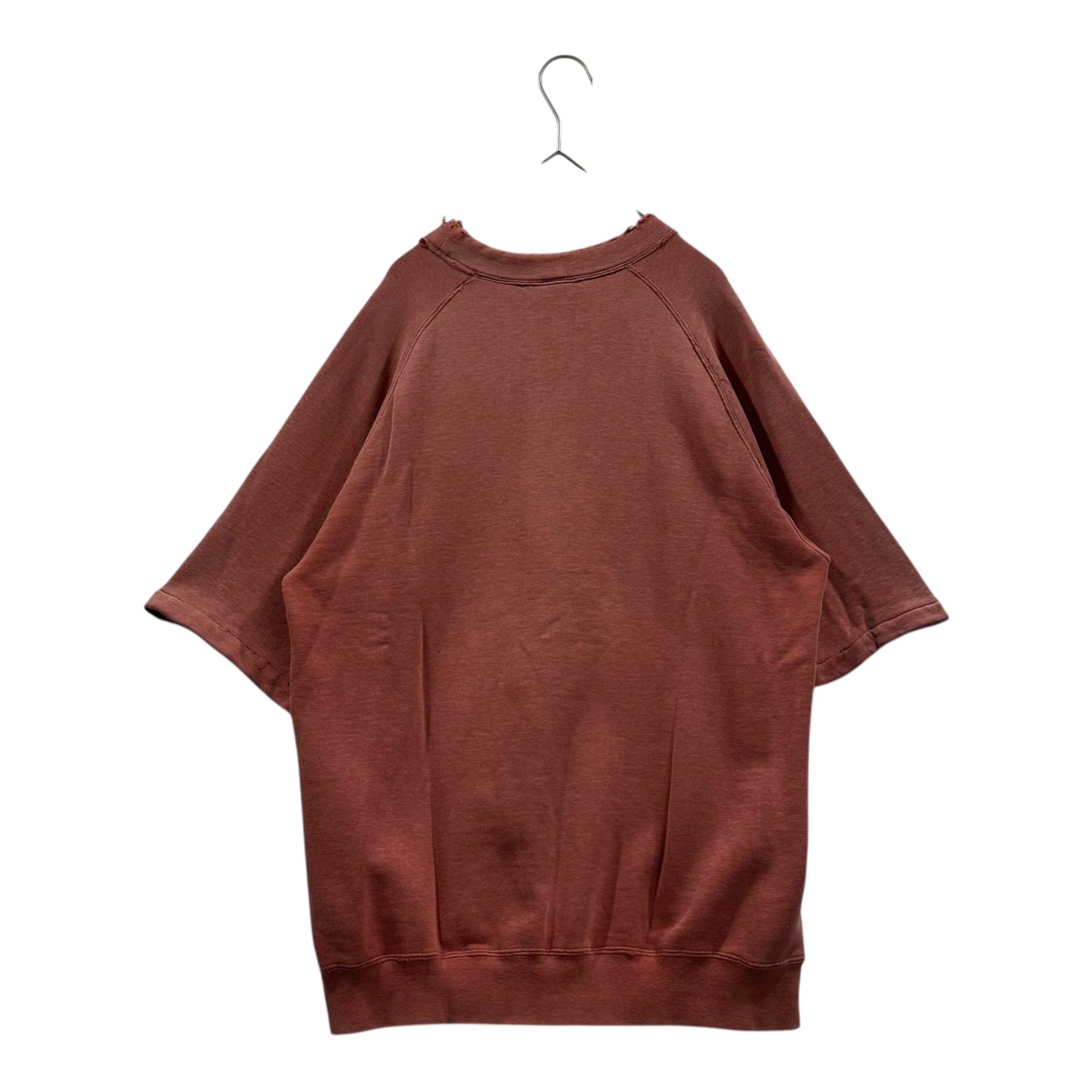 HANG TEN HANGTEN(ハンテン) 70's~80's Logo Print Short-Sleeve Sweatshirt ロゴ プリント 半袖 スウェット M レッド 70年代~80年代 ヴィンテージ Tシャツ