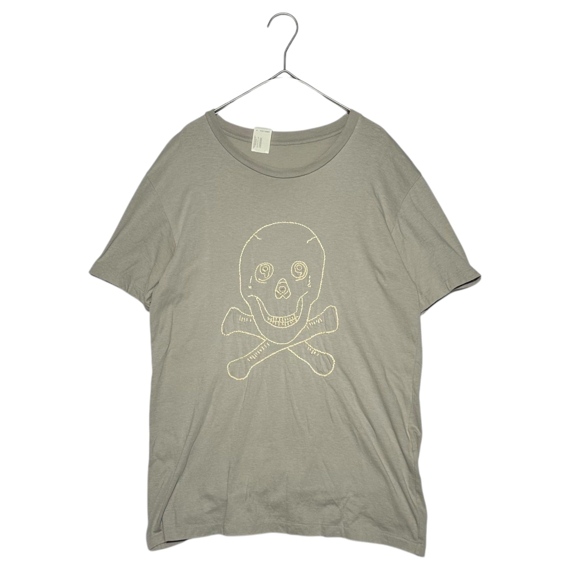 N.HOOLYWOOD(エヌハリウッド ミスターハリウッド) Skull Stitch Crew Neck T-Shirt スカルステッチ クルーネック Tシャツ 132-CS12 36(S) グレージュ