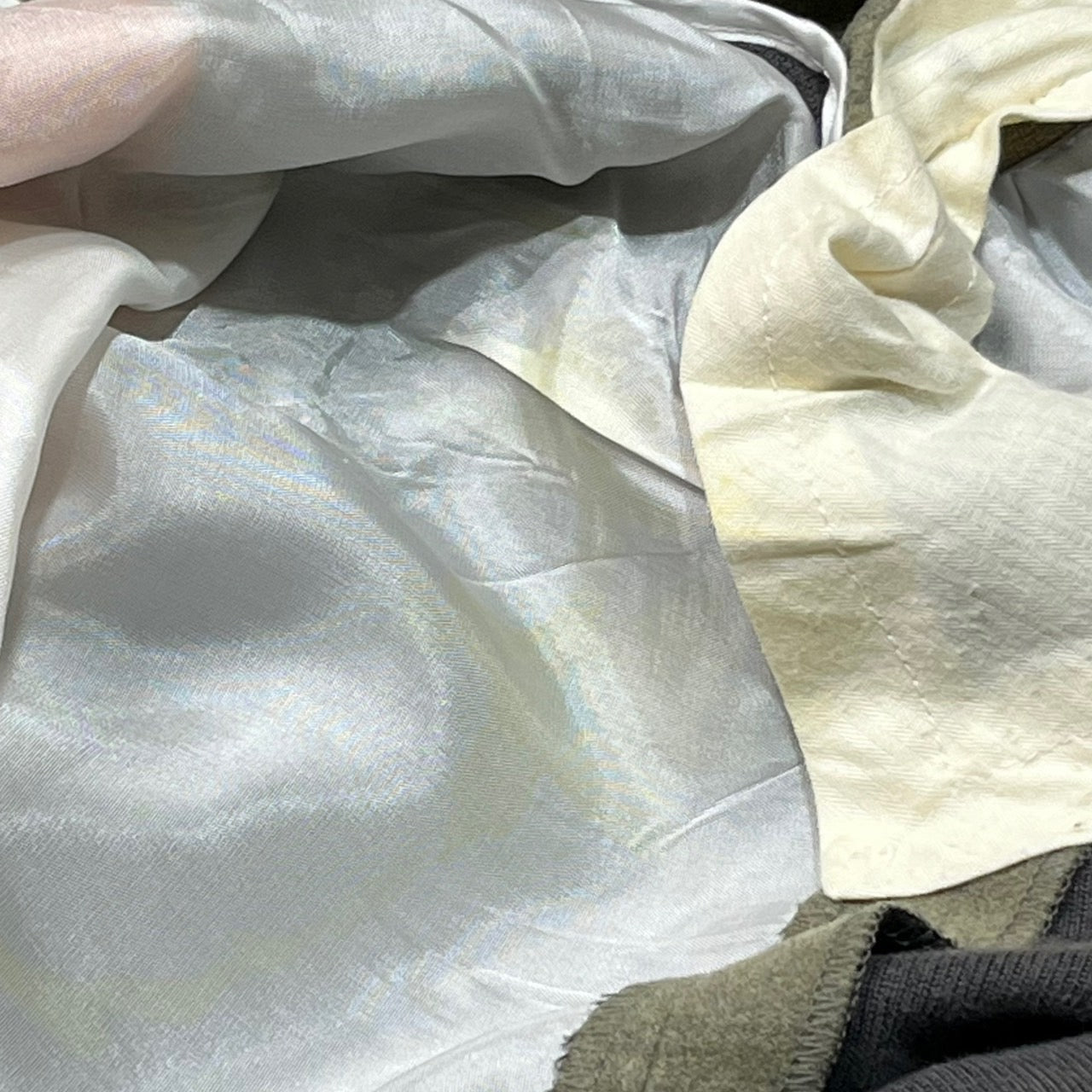 HERMES(エルメス) suede touch trousers/スウェードタッチトラウザー/パンツ/スラックス 52(XLサイズ程度) ベージュ×オレンジ エルメスジャポンタグ