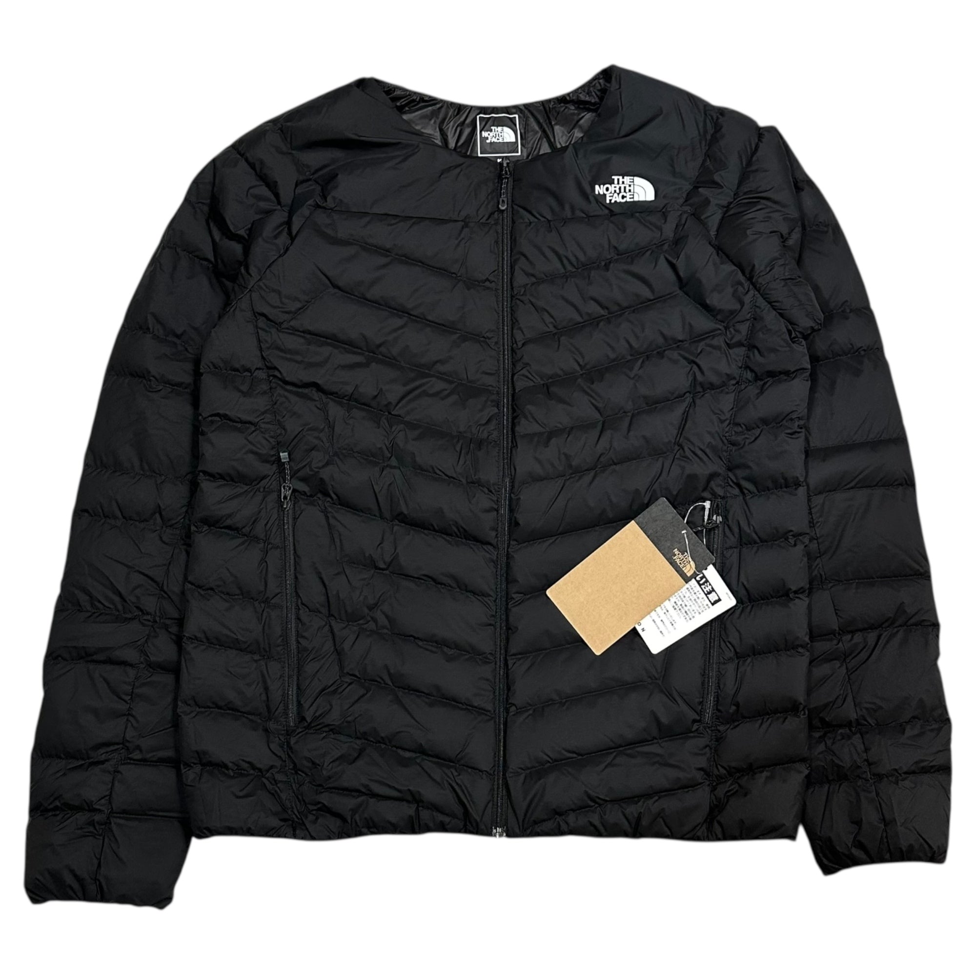 THE NORTH FACE(ノースフェイス) Thunder Roundneck Jacket サンダー ラウンド ネック ジャケット NY82313 M ブラック ダウン ジャケット アウトドア