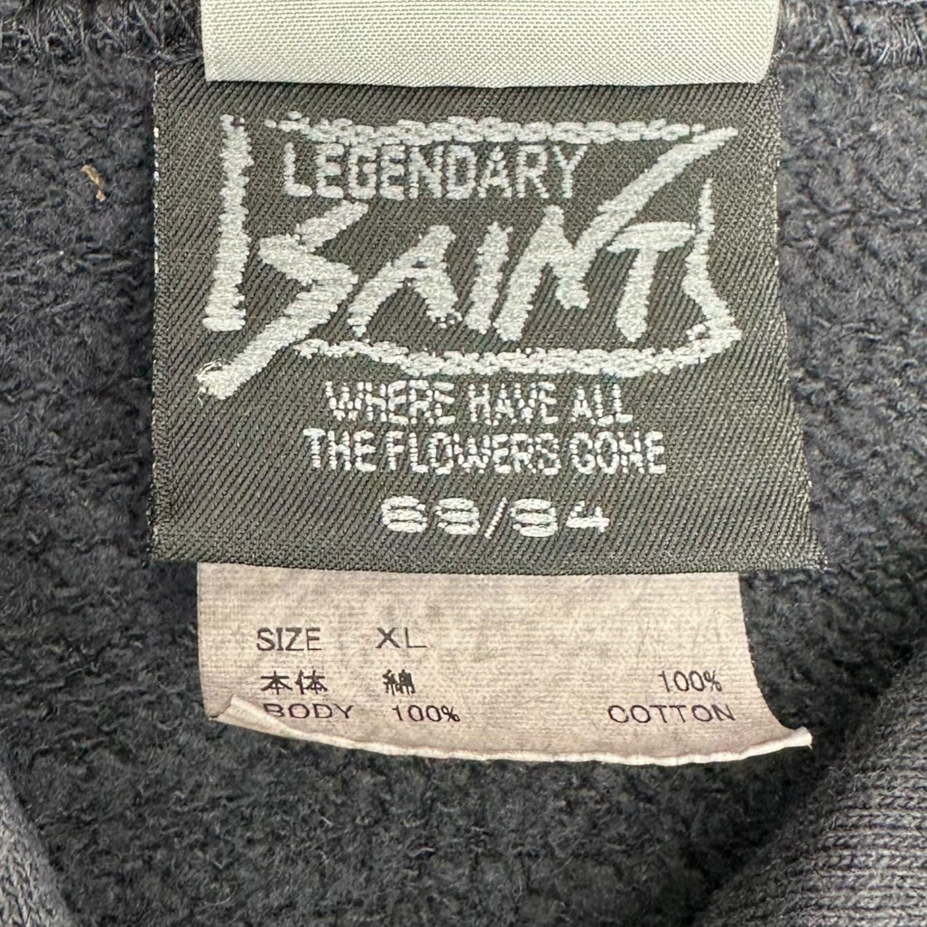 SAINT MICHAEL(セントマイケル) 25AW DLS HOODIE DE LA SOUL デラソウル フーディ パーカー SM-HR1-0000-C19 XL ブラック