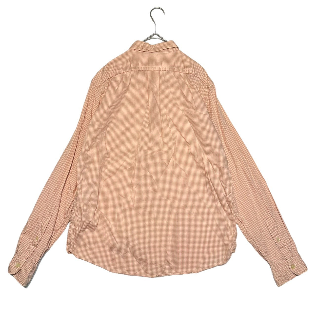 kolor(カラー) Cotton long sleeve gingham shirt コットン 長袖 ギンガムチェック シャツ 7WCM-B03111 1(S) ピンク
