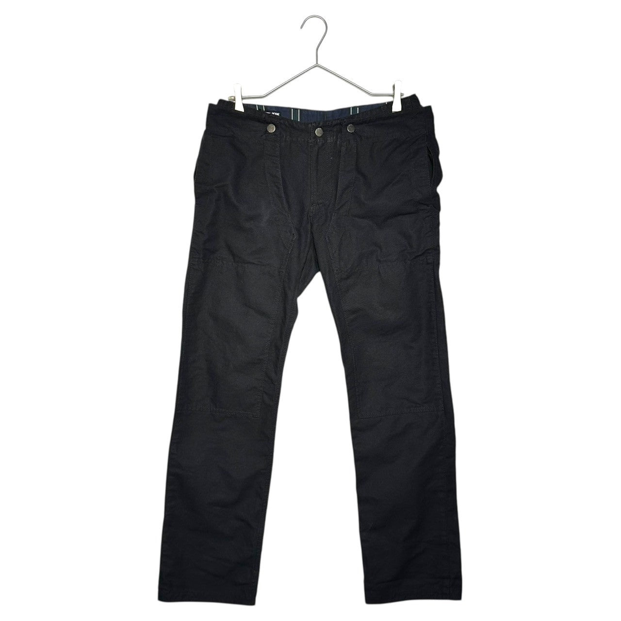 FINAL HOME(ファイナルホーム) 08's Waist Layered Type Cotton Straight Pants ウエスト レイヤード タイプ コットン ストレート パンツ FH81FF027 S ネイビー