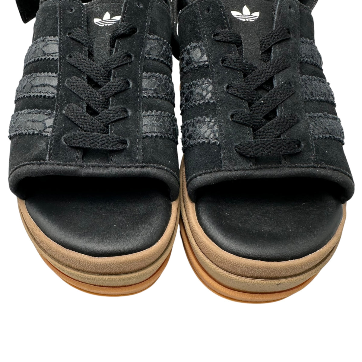 adidas(アディダス) GAZELLE BOLD SANDALS ガゼル ボールド サンダル HQ4688 24.5cm ブラック
