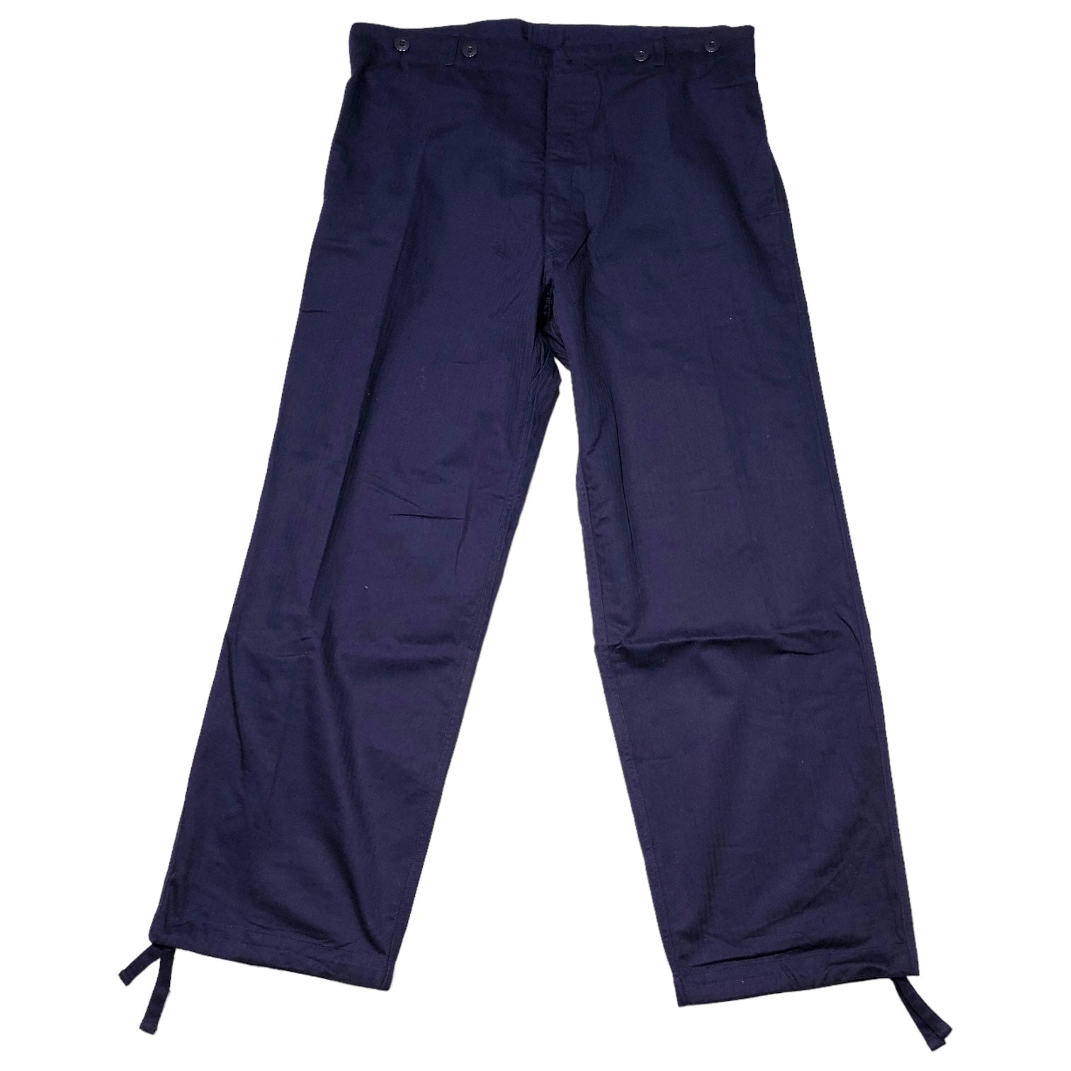 German Army(ドイツ軍) herringbone twill military trousers 8415-12-121-4474 50 ネイビー ミリタリー 軍物