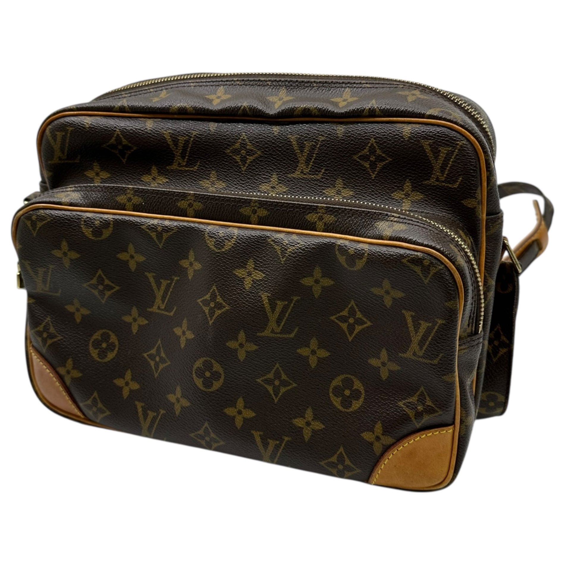 LOUIS VUITTON(ルイヴィトン) 03's Nile Monogram Shoulder Bag ナイル モノグラム ショルダー バッグ 型番:M45244 製造番号AR0043 ブラウン