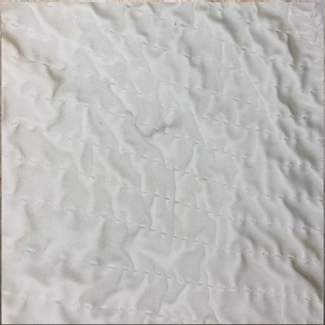 ASHA BY MDS(アシャバイエムディーエス) 96SSインド綿シワ加工キルティングベスト PE62-FE706 M ホワイト ISSEY MIYAKE(イッセイミヤケ)ライン