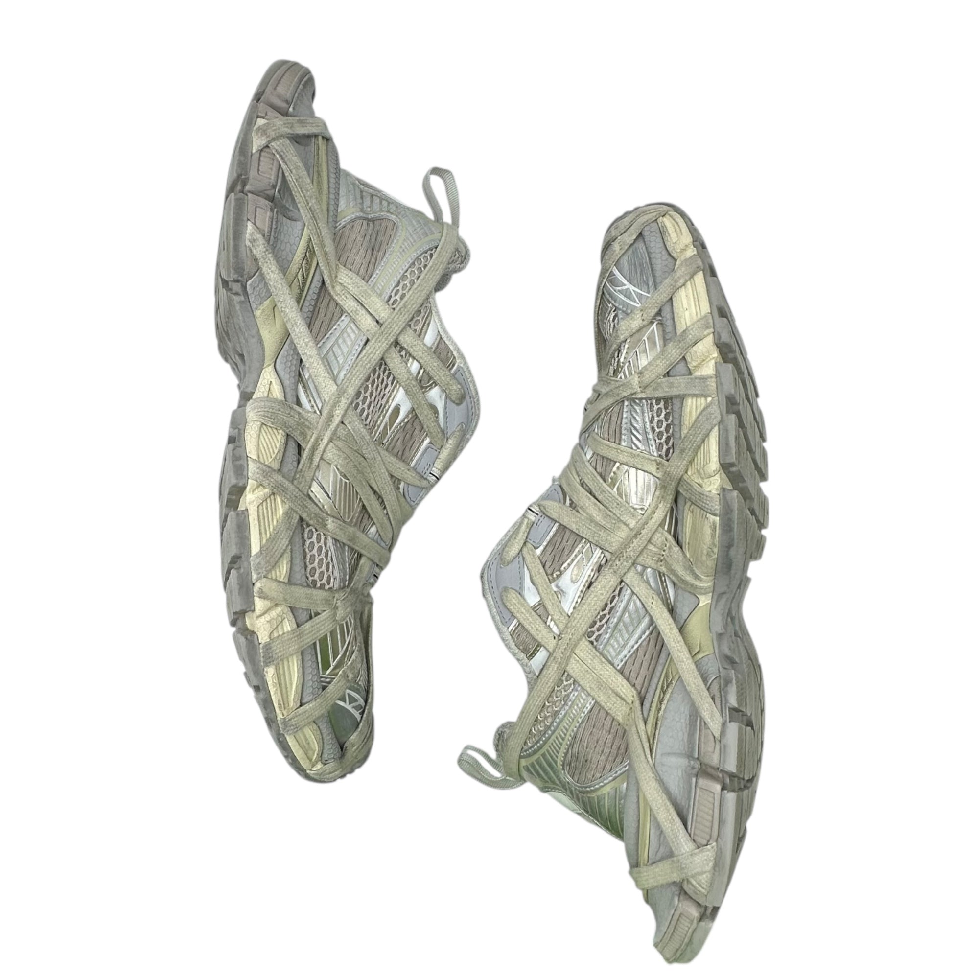 BALENCIAGA(バレンシアガ) 3XL EXTREME LACE スニーカー 778698 29cm グレー×ホワイト