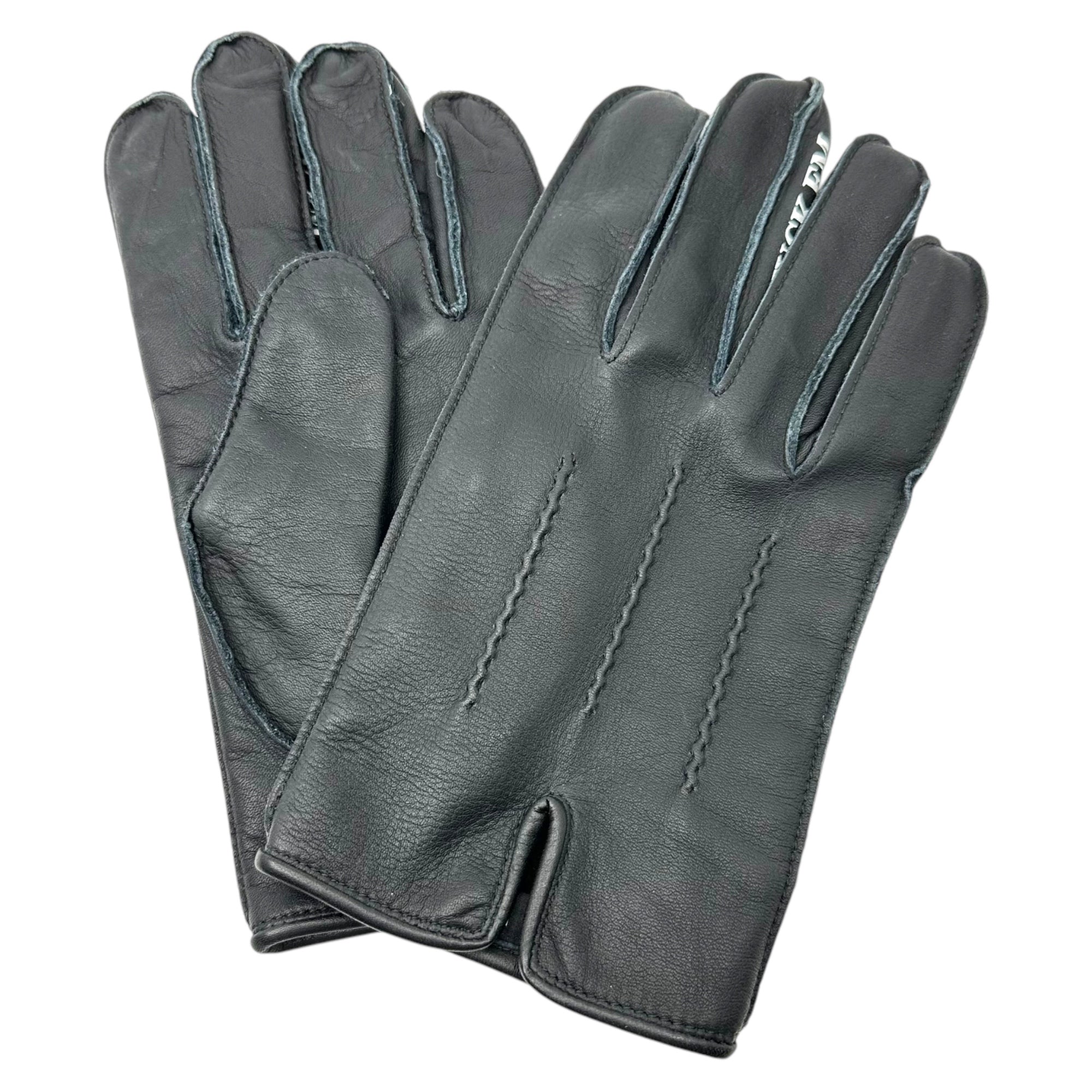 NEIGHBORHOOD(ネイバーフッド) LEATHER GLOVE / BLACK レザー グローブ 手袋 232DPNH-AC01 L ブラック