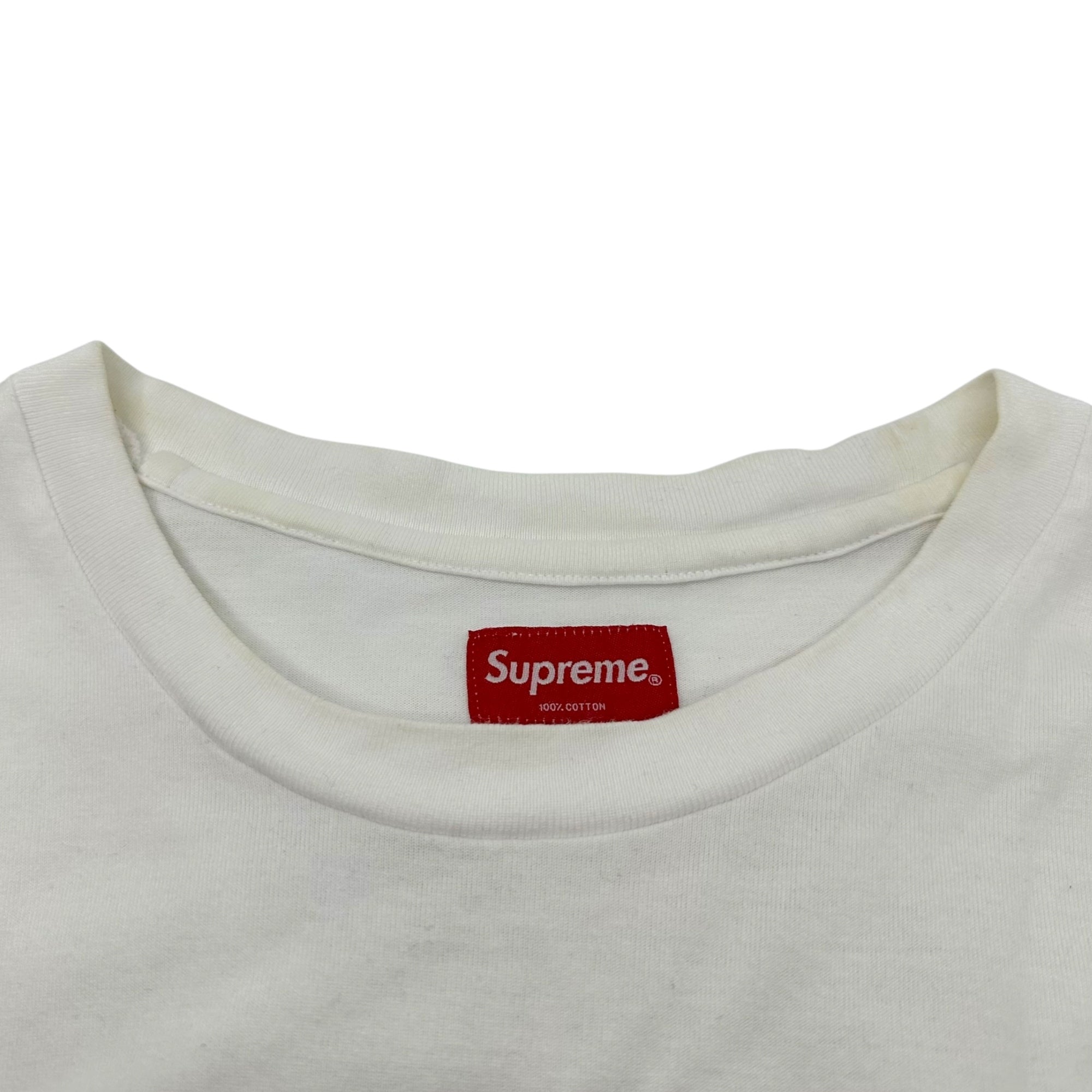 SUPREME(シュプリーム) 22SS Legendary S/S Top ラメ ロゴ プリント Tシャツ XL ホワイト