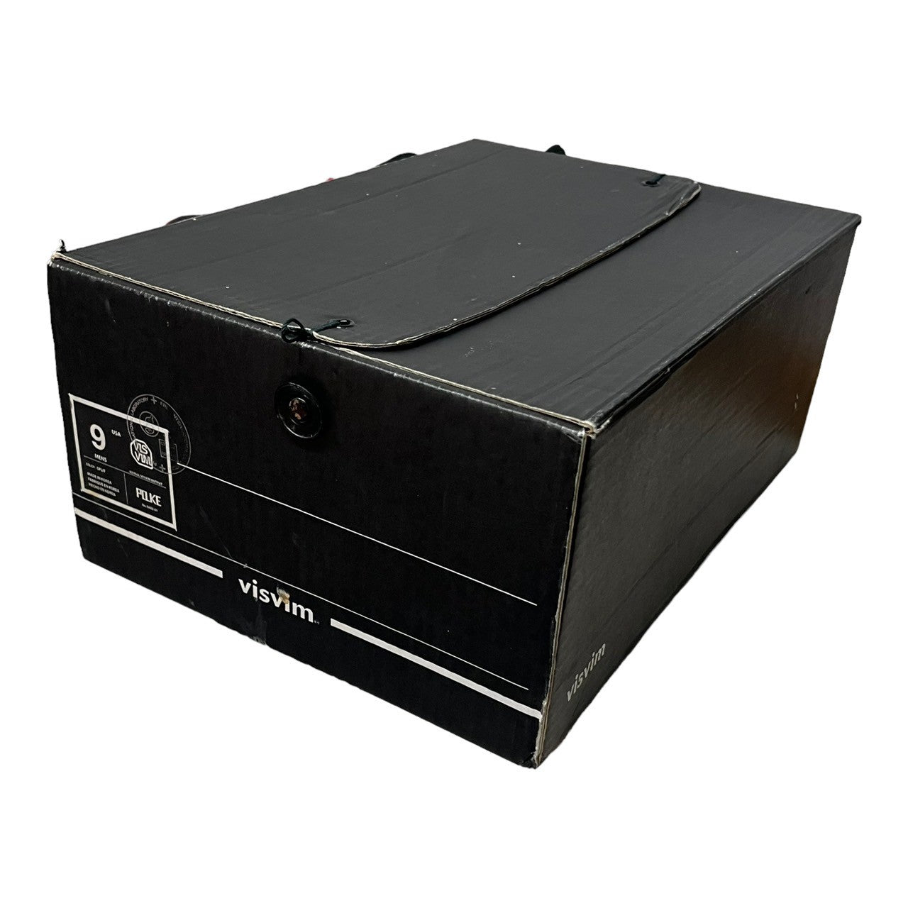 GOOD ENOUGH × VISVIM(グッドイナフ×ビズビム/ヴィズヴィム) POLKE ポルケ チャッカー スニーカー ヌバック 9 ブラック SPLIT 箱付