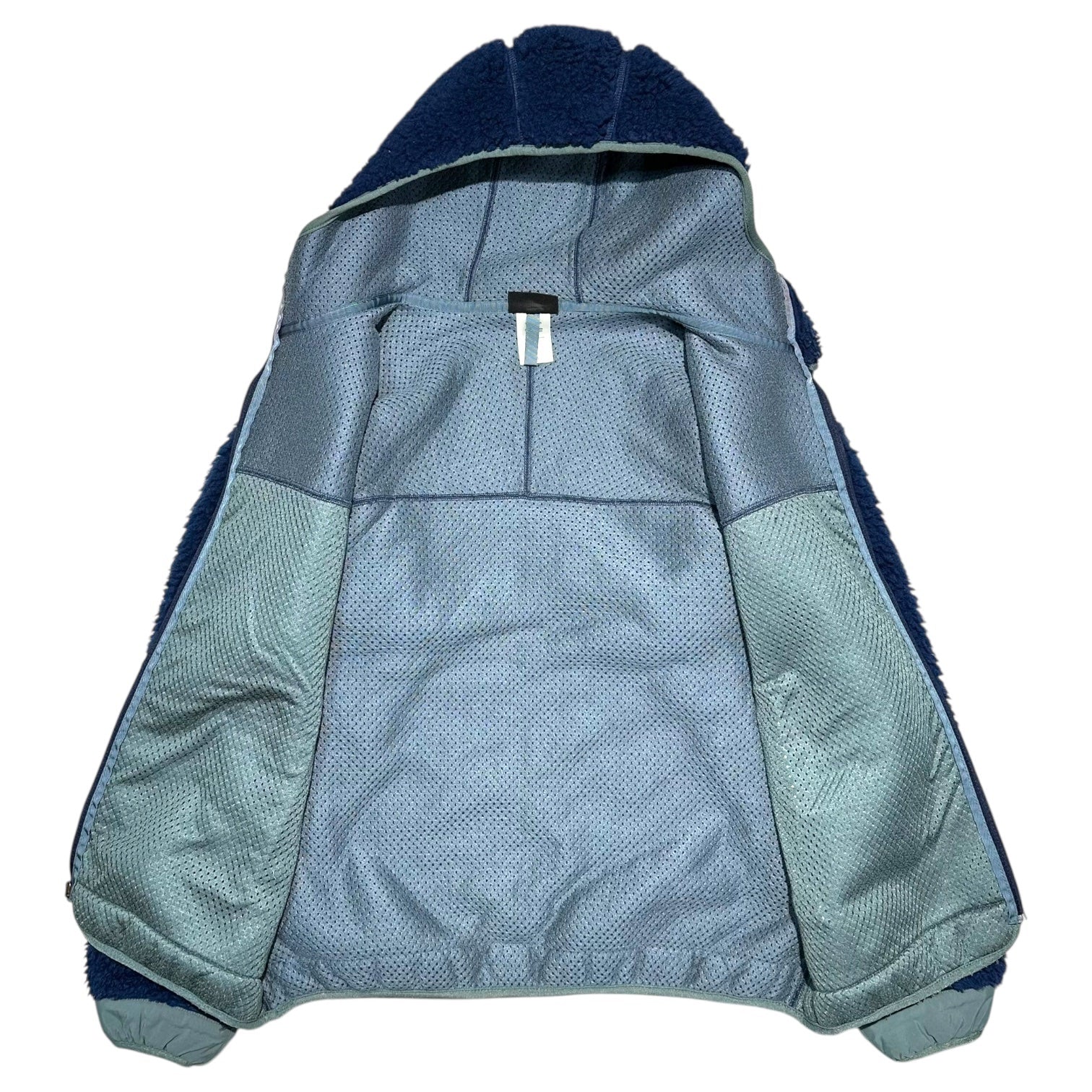 Patagonia(パタゴニア) 2004AW RETRO RHYTHM HOODY レトロ リズム フーディ 20930 M ネイビー USA製 廃番品 ボア ジャケット 00's