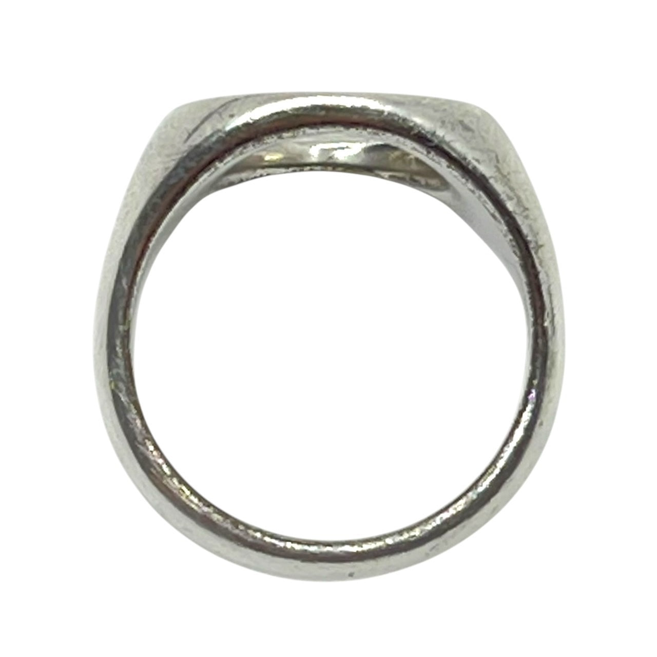 TOM WOOD(トムウッド) OVAL OPEN RING オーバル オープン リング 12号 シルバー silver 925 シグネット 指輪