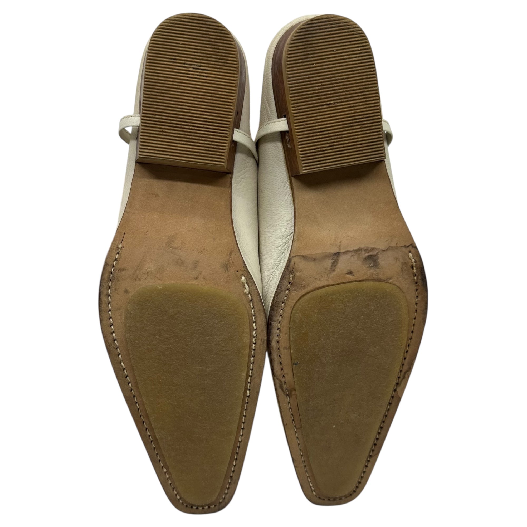 Y's(ワイズ) Western Lace-Up Leather Mules ウエスタン レースアップ レザー ミュール YY-E05-762-1/2 2(22.5~23cm程度) ホワイト ポインテッド トゥ パンプス サンダル