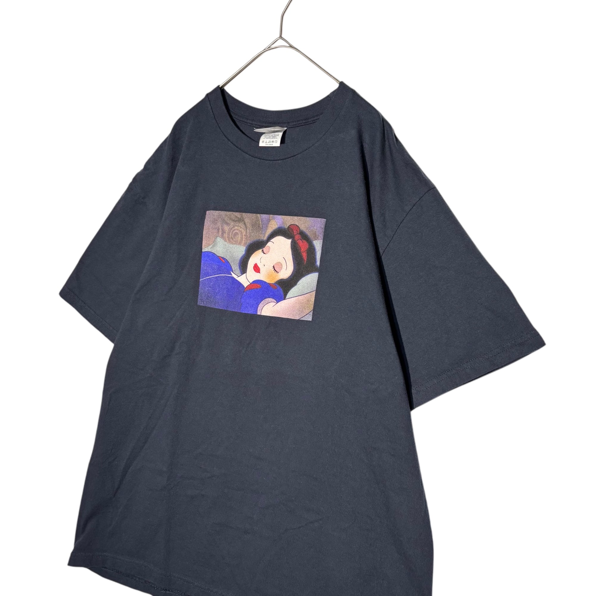 SUPREME×Disney(シュプリーム×ディズニー) 24AW Snow White Tee スノー ホワイト Tシャツ 白雪姫 L ネイビー 24FW