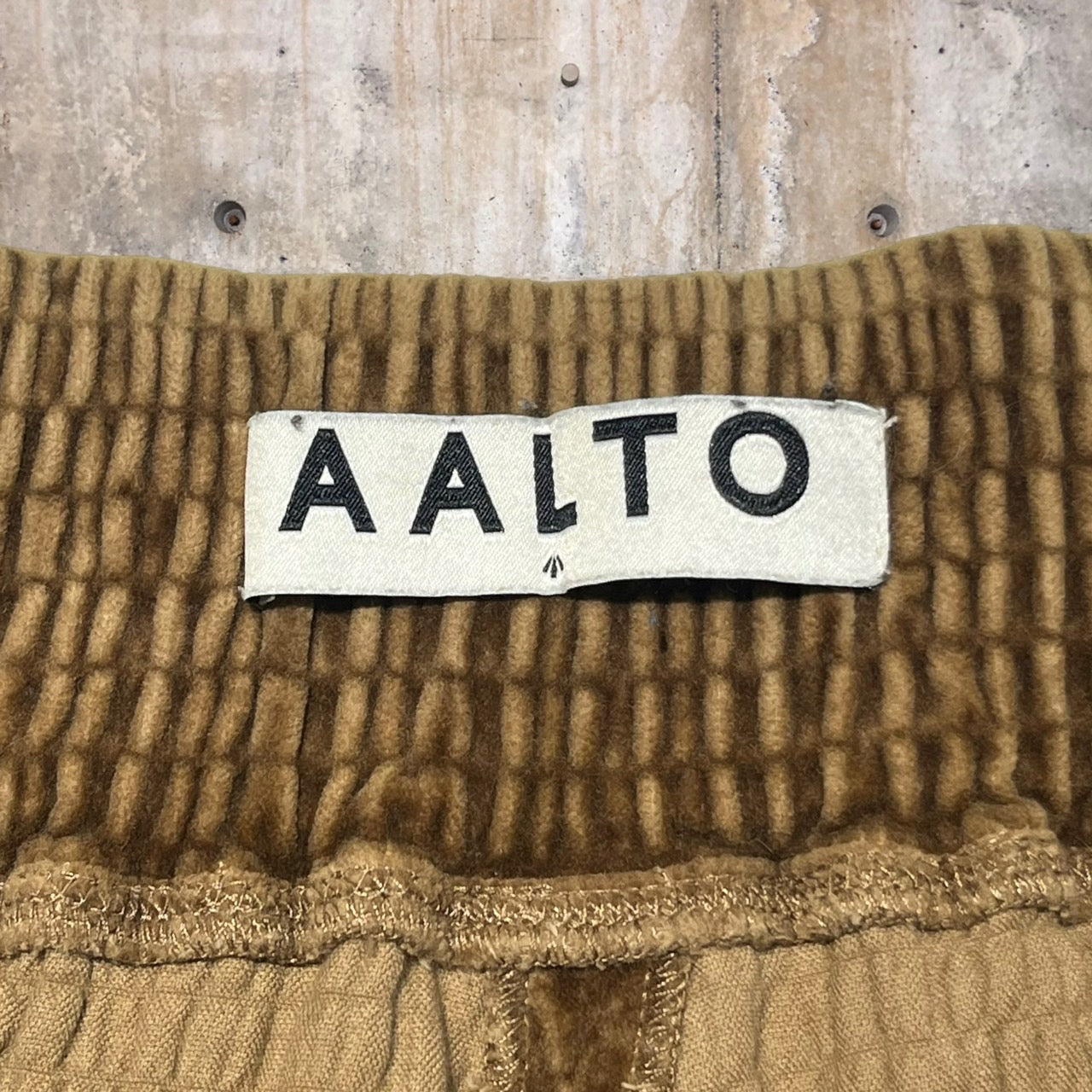 AALTO(アールト) コーデュロイパンツ M ブラウン