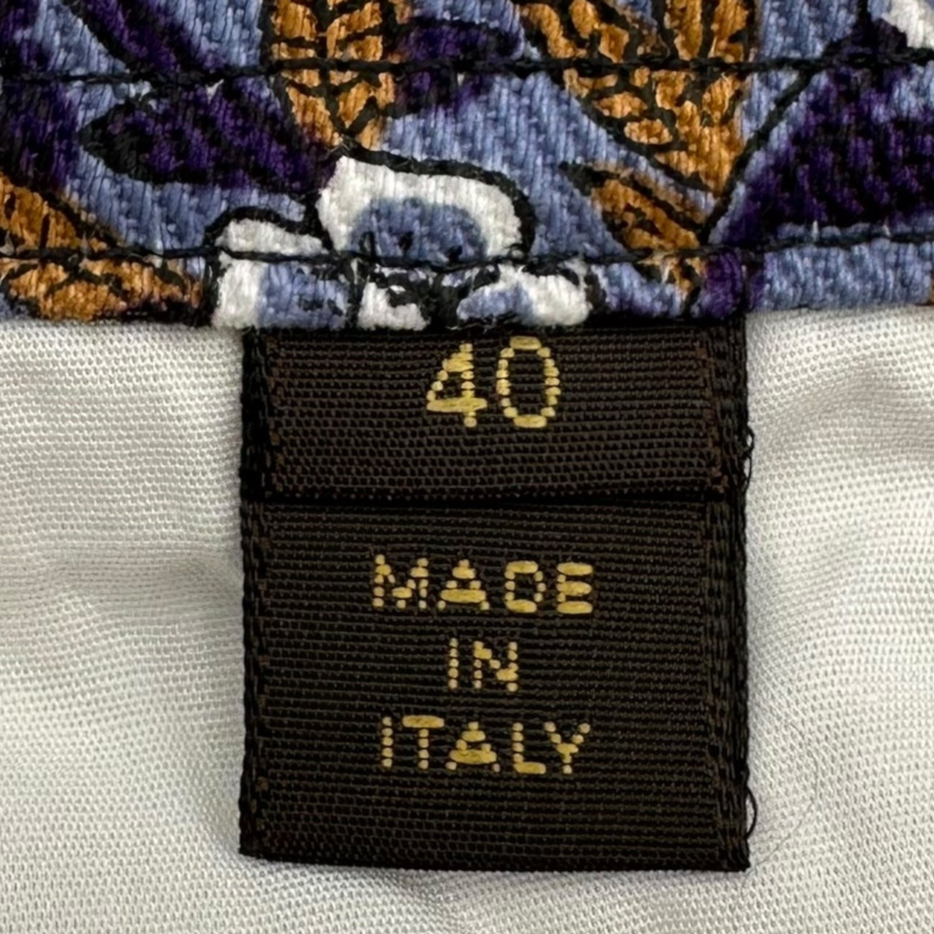 LOUIS VUITTON(ルイヴィトン) Floral Print Cotton Flare Mini Skirt 花柄 コットン フレア ミニ スカート RW152A F8SK25B74 40 パープル×ピンク