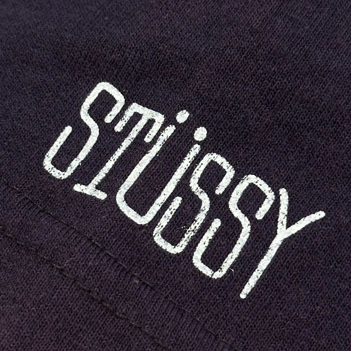 STUSSY(ステューシー) 2005 XXV WORLD TOUR S/S RAGLAN TEE ワールドツアー 半袖 ラグラン Tシャツ L スカイブルー×ネイビー 00's ロゴ