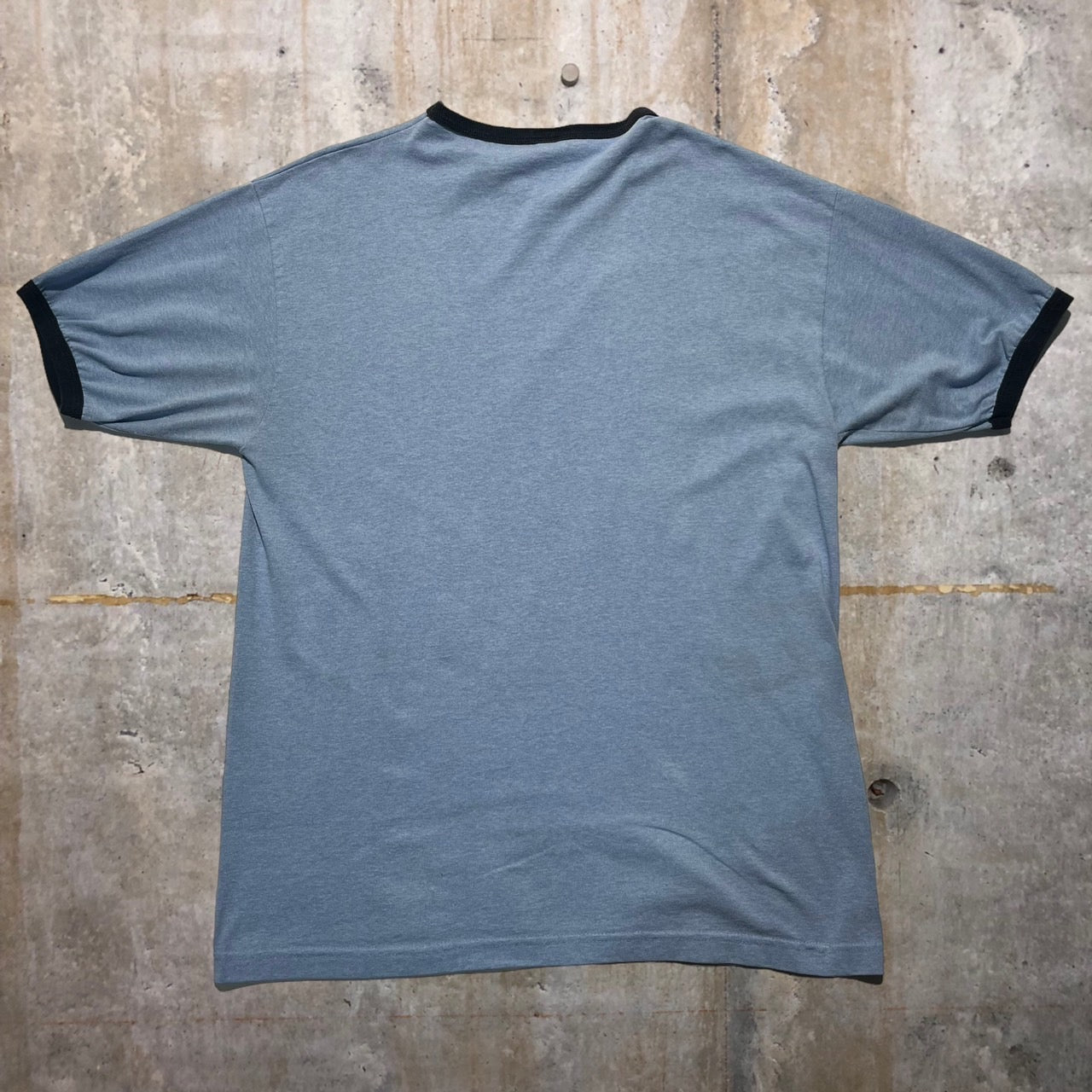 TNT(ティーエヌティー) 90'sアニメプリントリンガーTシャツ L ブルー マッハGOGOGO