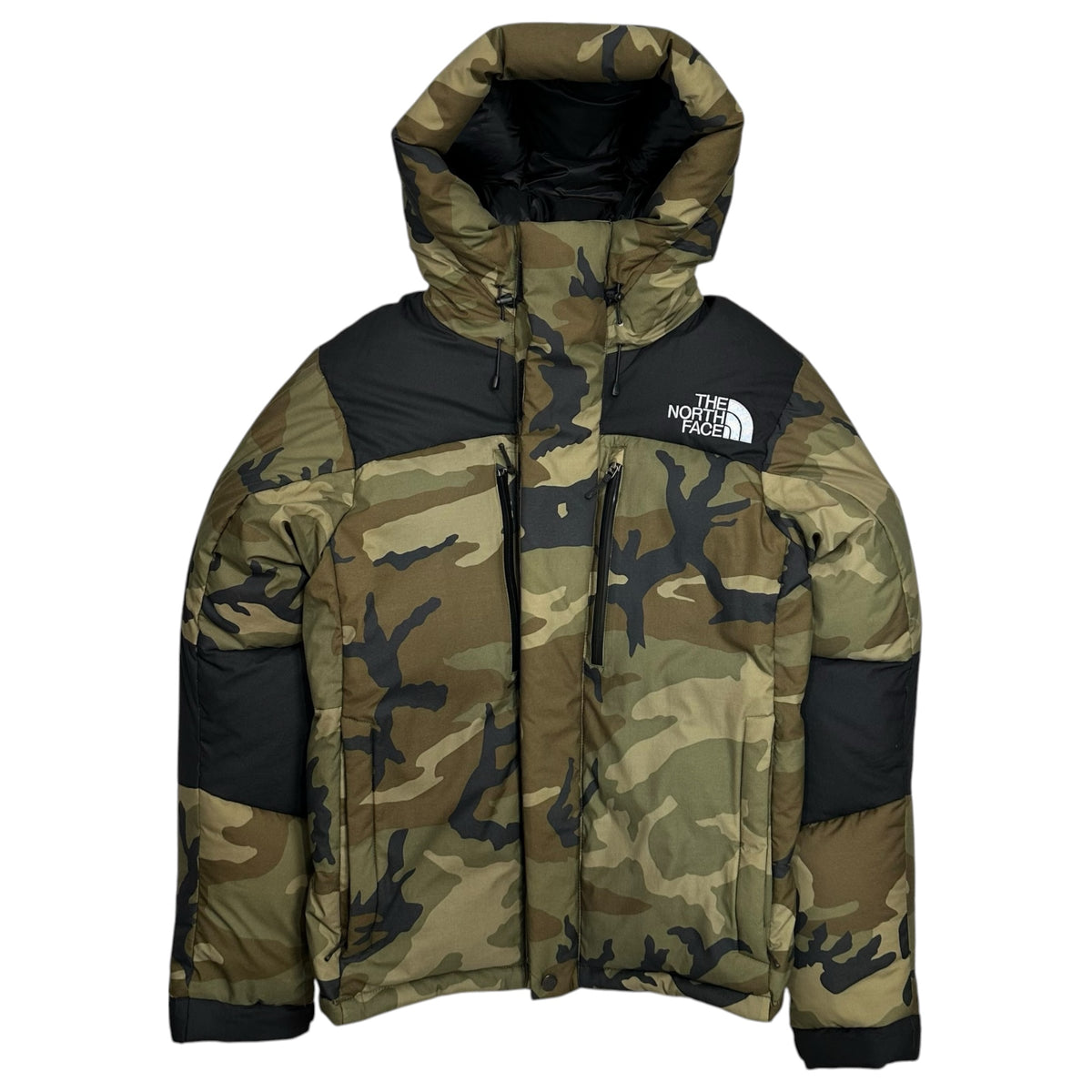 THE NORTH FACE(ノースフェイス) NOVELTY BALTRO LIGHT JACKET ノベルティバル トロライト ジャケット ND91951 L ウッドランドカモ ダウン 迷彩