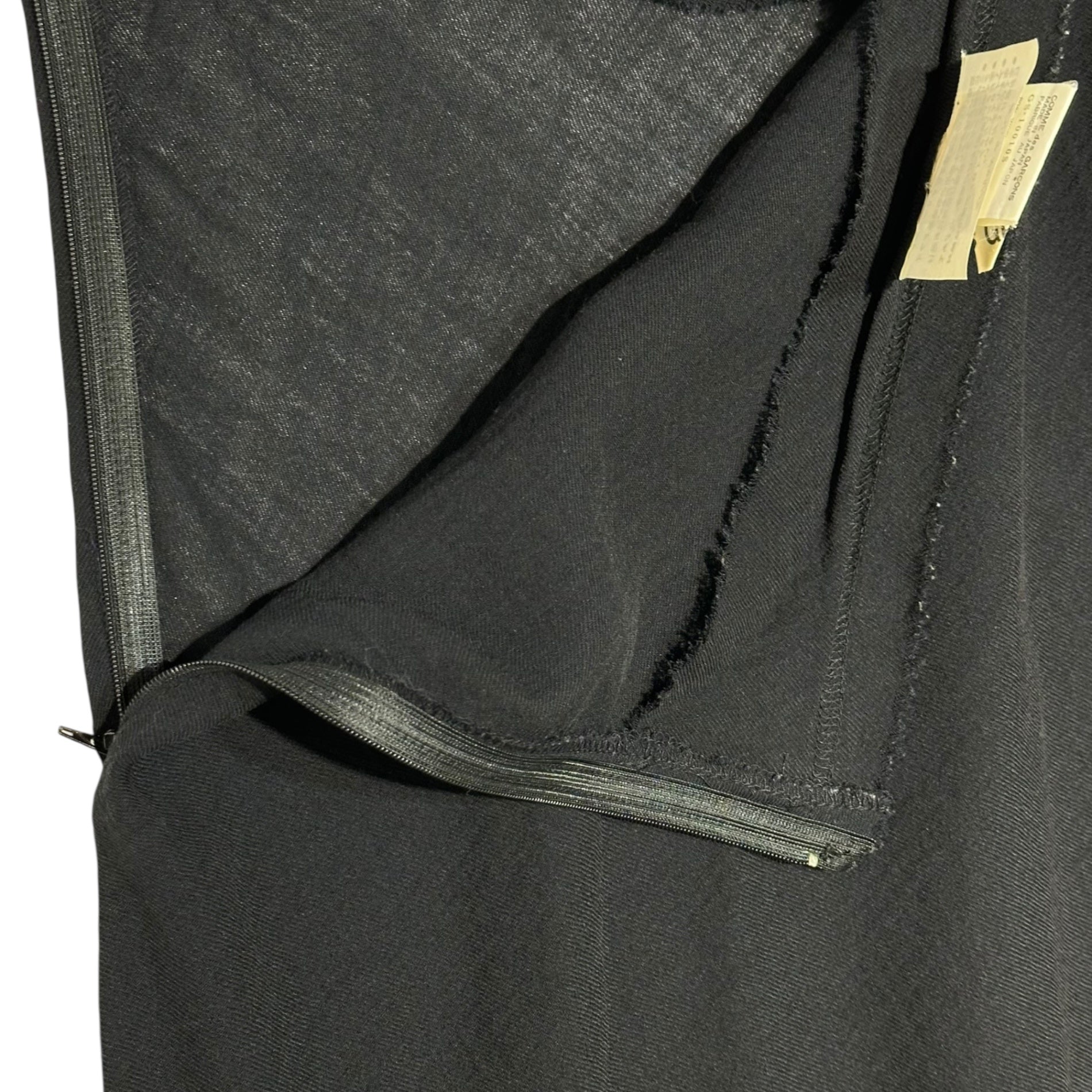 COMME des GARCONS(コムデギャルソン) 93AW Wool Long Tight Skirt ウール ロング タイト スカート GS-10010 S ブラック AD1993