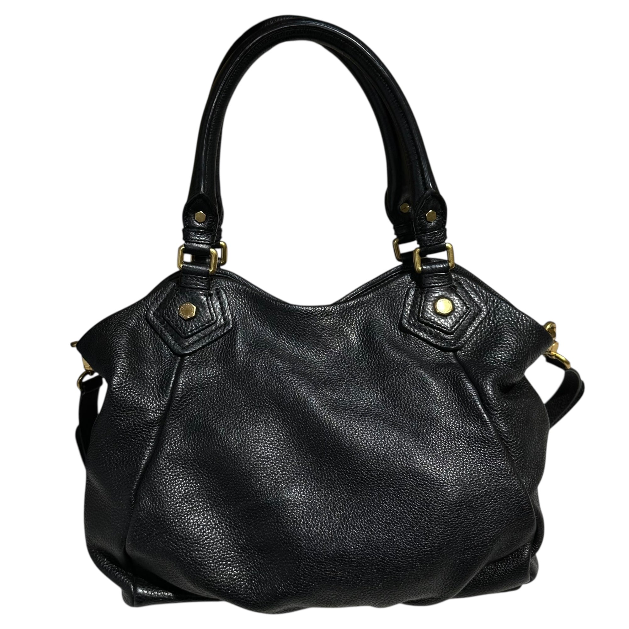 MARC by MARC JACOBS(マークバイマークジェイコブス) 2-Way Leather Shoulder Bag 2ウェイ レザー ショルダー バッグ ブラック