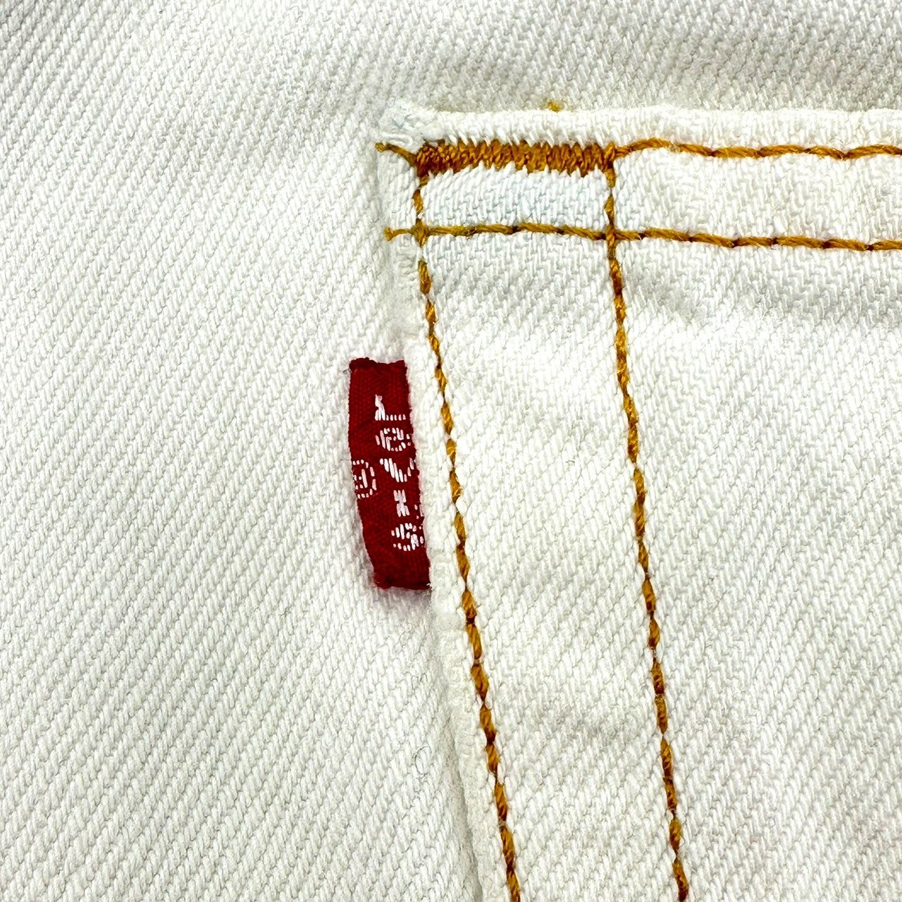 Levi's(リーバイス) old white denim pants オールド ホワイト デニム パンツ WPL423 W32 ホワイト ハイチ製