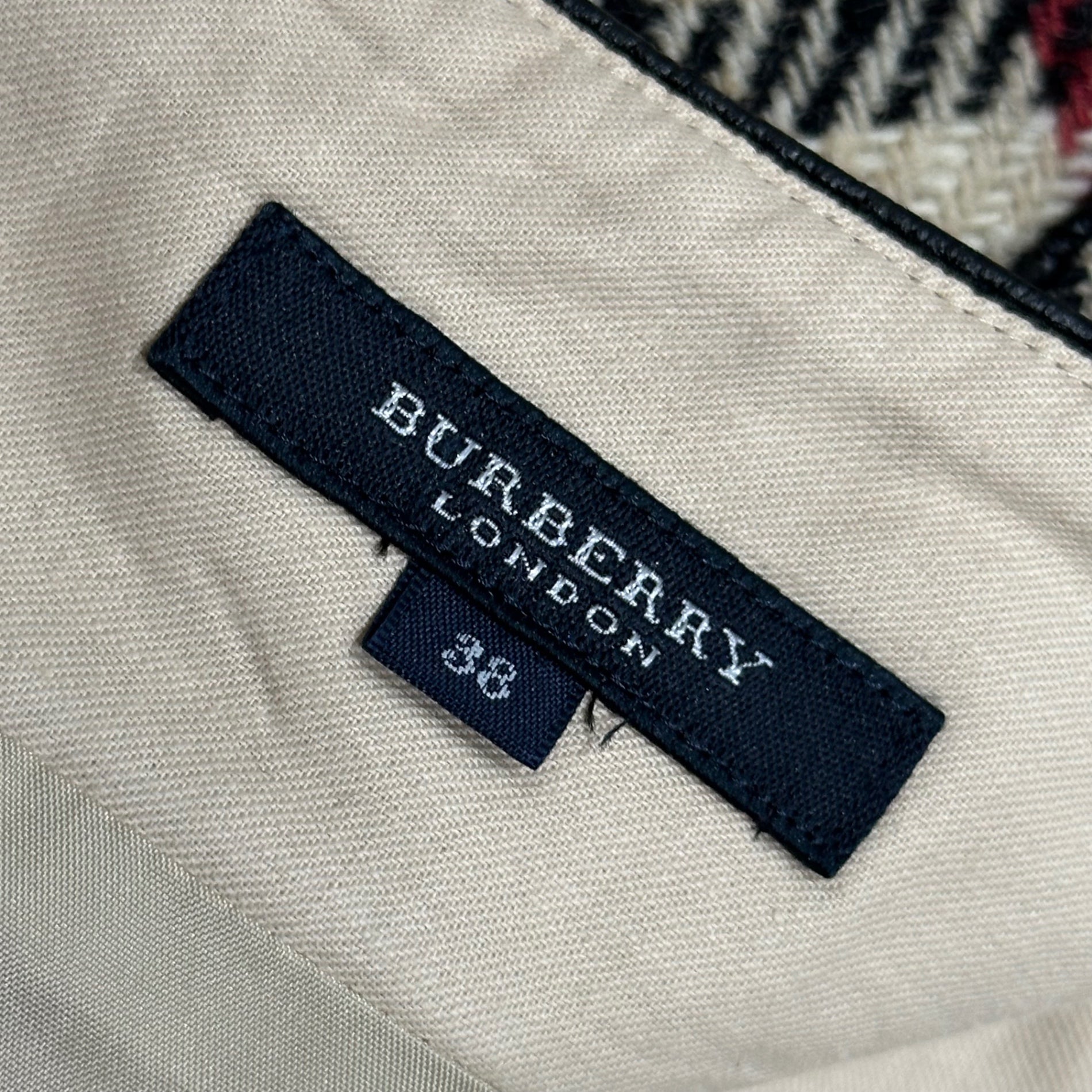 BURBERRY LONDON(バーバリーロンドン) Old Nova Check Wool Long Skirt オールド ノヴァ チェック ウール ロング スカート FX036-090 38(M) ベージュ×ブラック×レッド