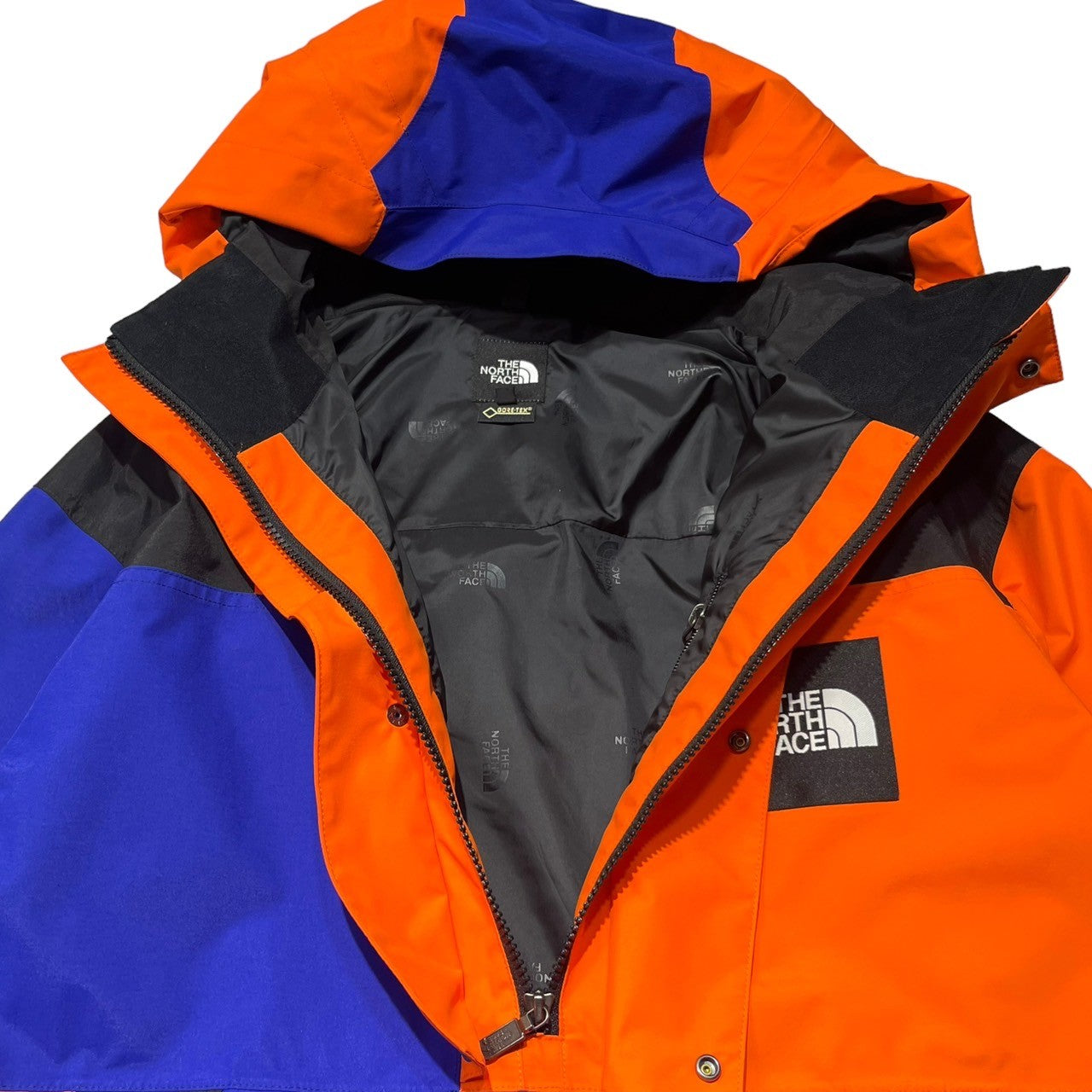 THE NORTH FACE(ノースフェイス) RAGE GTX SHELL PULLOVER レイジ ジーティーエックス シェル プルオーバー NP11962 XL ブルー×オレンジ マウンテンパーカー ジャケット アウトドア