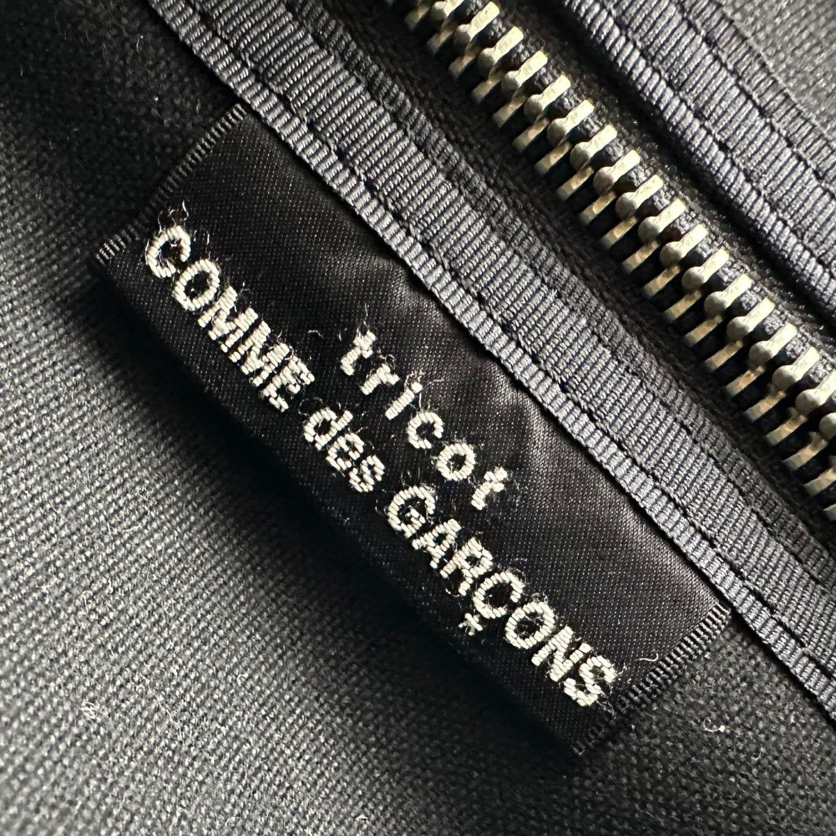 tricot COMME des GARCONS(トリココムデギャルソン) Pearl handle canvas mini handbag パール ハンドル キャンバス ミニ ハンド バッグ TC-K206 ブラック