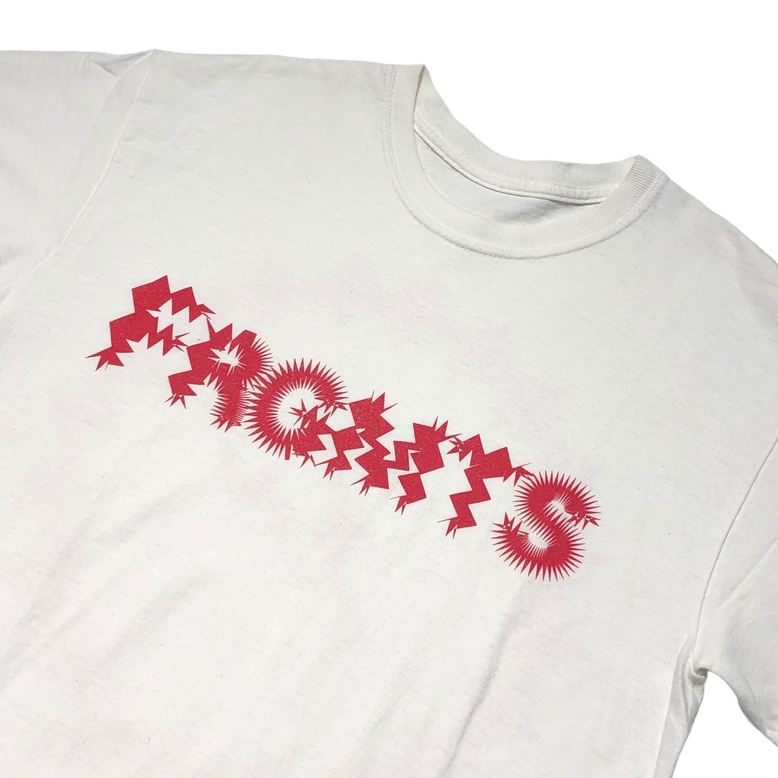 FRAGMENT DESIGN(フラグメントデザイン) 18SS×THE CONVENI FRGMTS TEE ザコンビニ フラグメント Tシャツ PUM-28110-C M ホワイト×レッド