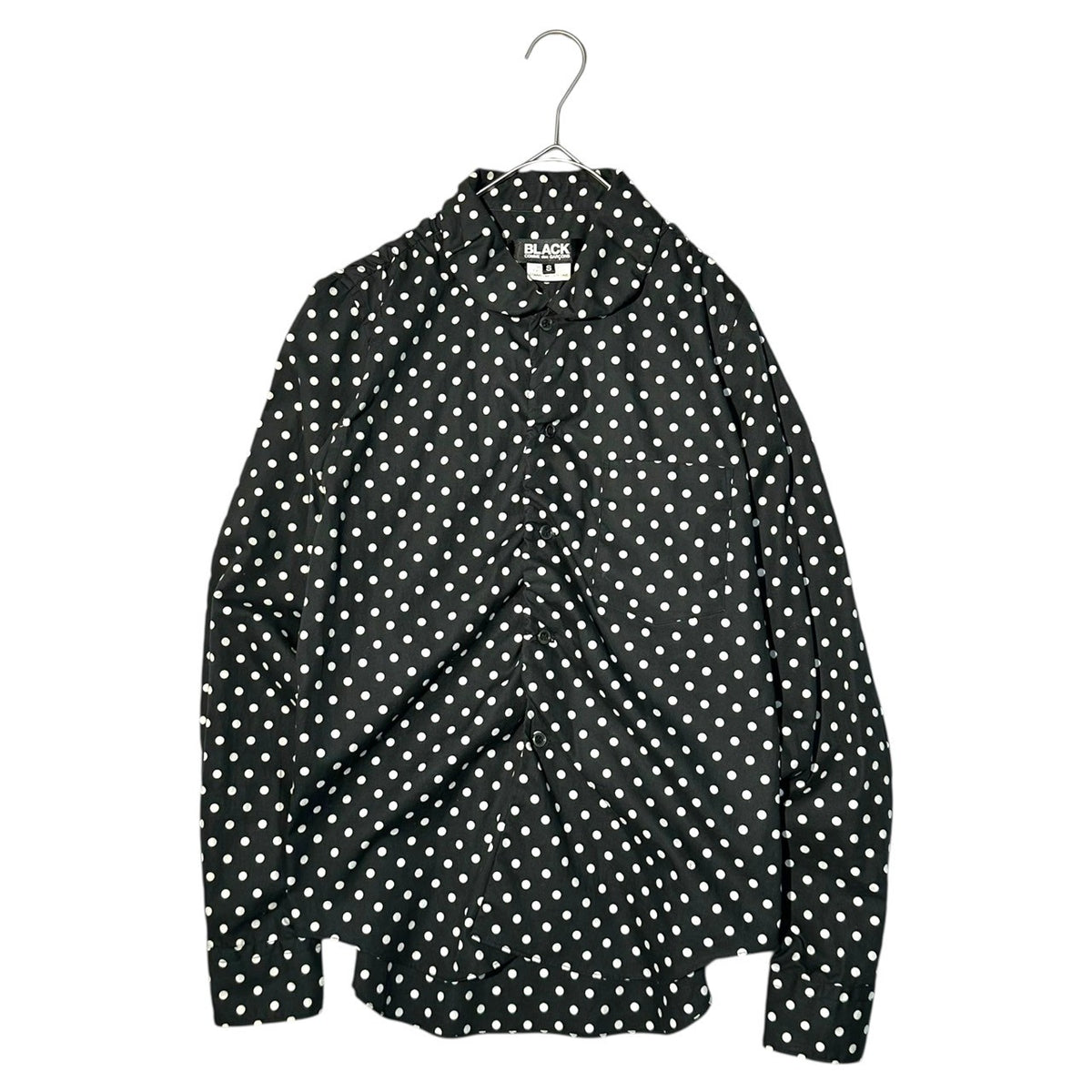 BLACK COMME des GARCONS(ブラックコムデギャルソン) Round Collar Dot 