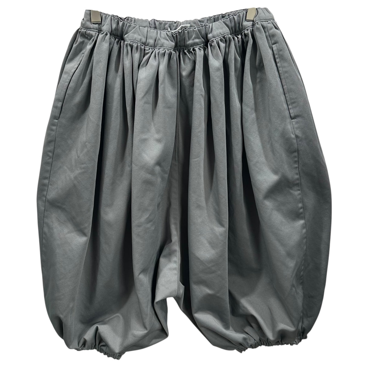 COMME des GARCONS COMME des GARCONS(コムデギャルソンコムデギャルソン) 2018SS Polyester Balloon Shorts エステル バルーン ショーツ RA-P007 XS グレー AD2017 サルエル パンツ