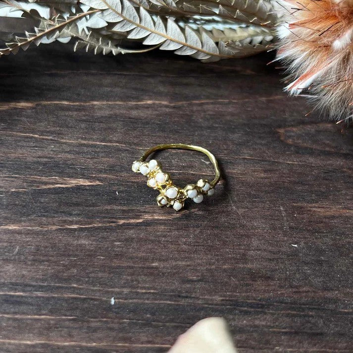 m.soeur(エムスール) NEW*パールのリング* 1892 #11 GD