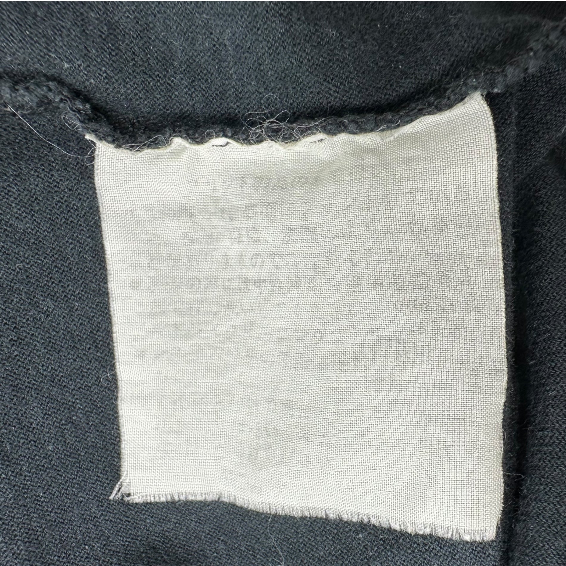 COMME des GARCONS HOMME PLUS(コムデギャルソンオムプリュス) 90's Vintage Chest Logo Crew Neck T-Shirt 90年代 ヴィンテージ 胸ロゴ クルーネック Tシャツ FREE ブラック