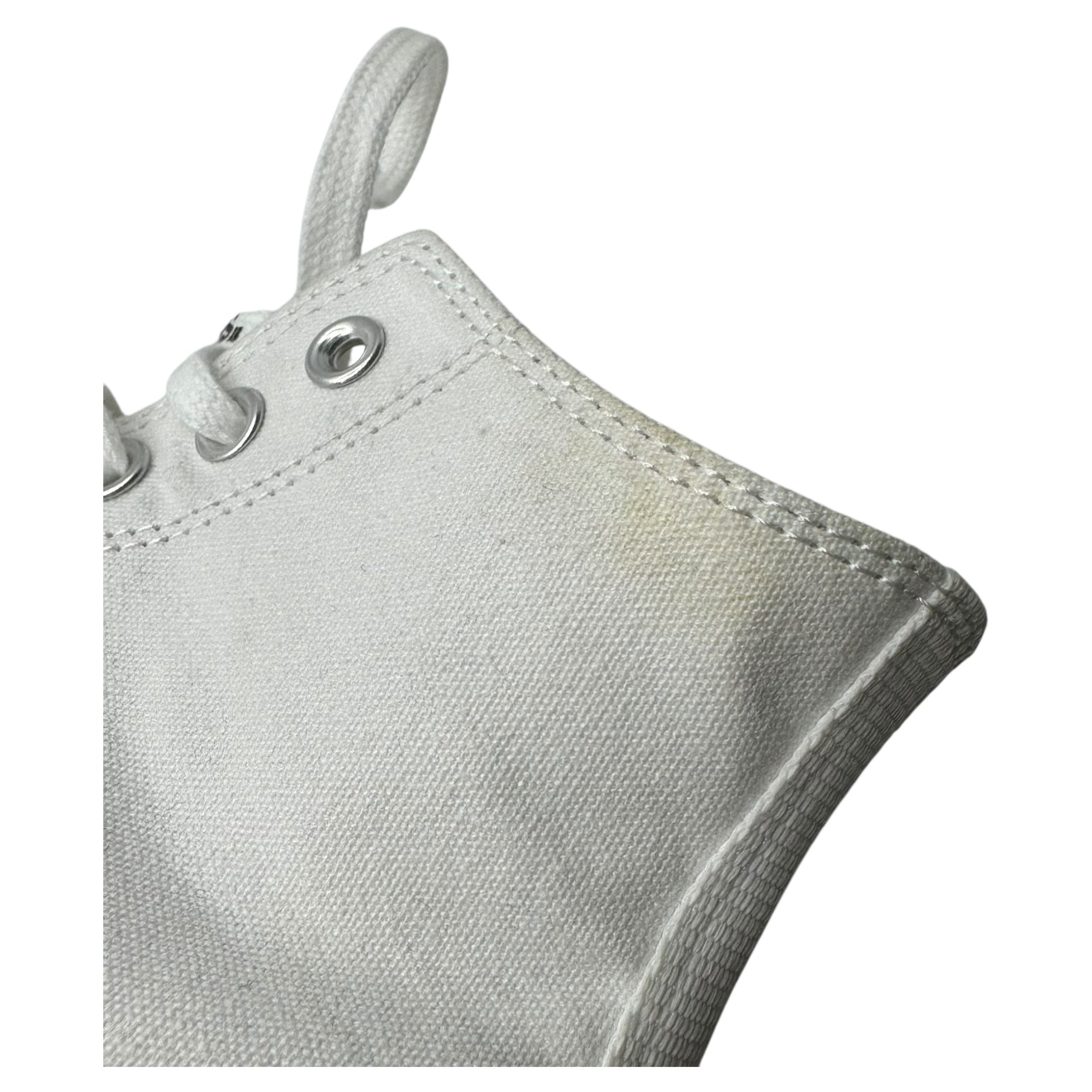 CONVERSE × OFF-WHITE(コンバース × オフホワイト) chuck taylor all star チャックテイラー オールスター スニーカー コラボ 163862C 25.5cm ホワイト×ブラック