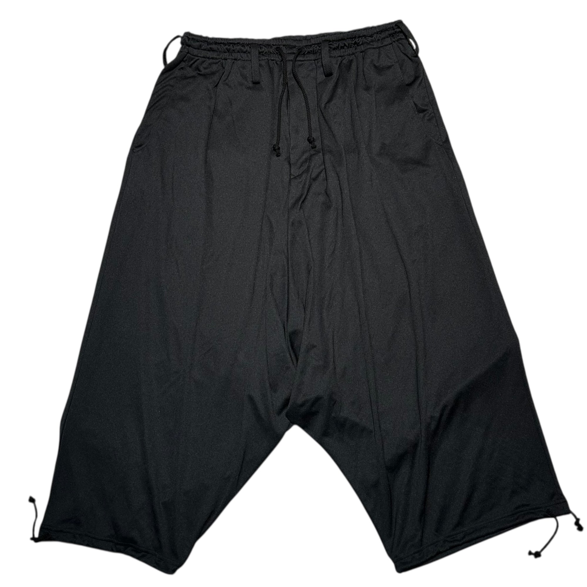 s'yte(サイト) THIN SMOOTH JERSEY BALLOON SARUEL PANTS スムース ジャージィー バルーン サルエル パンツ UQ-P34-906 3(L程度) ブラック