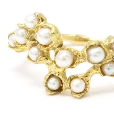 m.soeur(エムスール) NEW*パールのリング* 1892 #11 GD