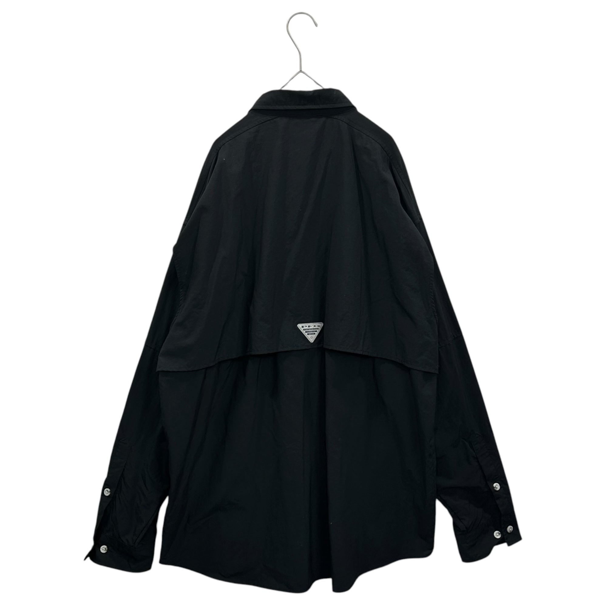Columbia(コロンビア) PFG Bahama II L/S Shirt バハマ II ロングスリーブ シャツ FM7048 L ブラック テック 長袖
