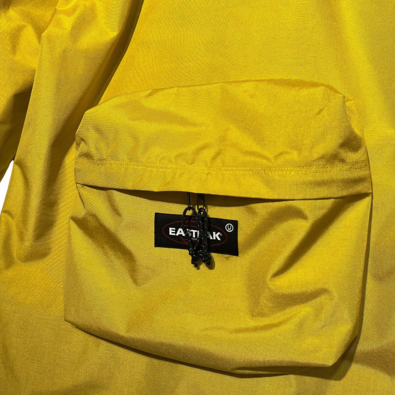UNDERCOVER×EASTPAK(アンダーカバー×イーストパック) 21AW Nylon backpack coat ナイロン バックパック コート UC2A4307 2(実寸M程度) イエロー ステンカラー リュック ドッキング コラボ