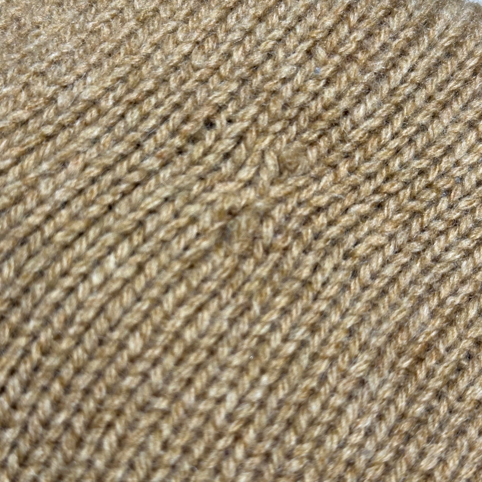 DRIES VAN NOTEN(ドリスヴァンノッテン) 90's Mohair Wool Ethnic Color-Block Knit Cardigan モヘア ウール エスニック 切替 ニット カーディガン L ベージュ 90年代 アーカイブ