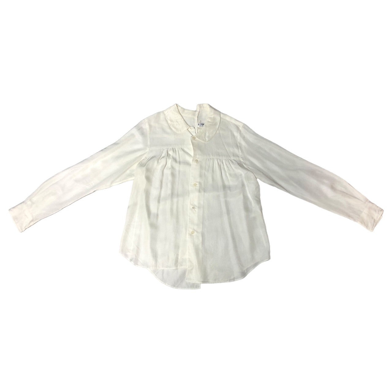 COMME des GARCONS COMME des GARCONS(コムデギャルソンコムデギャルソン) 12AW round collar blouse/ラウンドカラーブラウス RJ-B008 SIZE XS オフホワイト AD2012