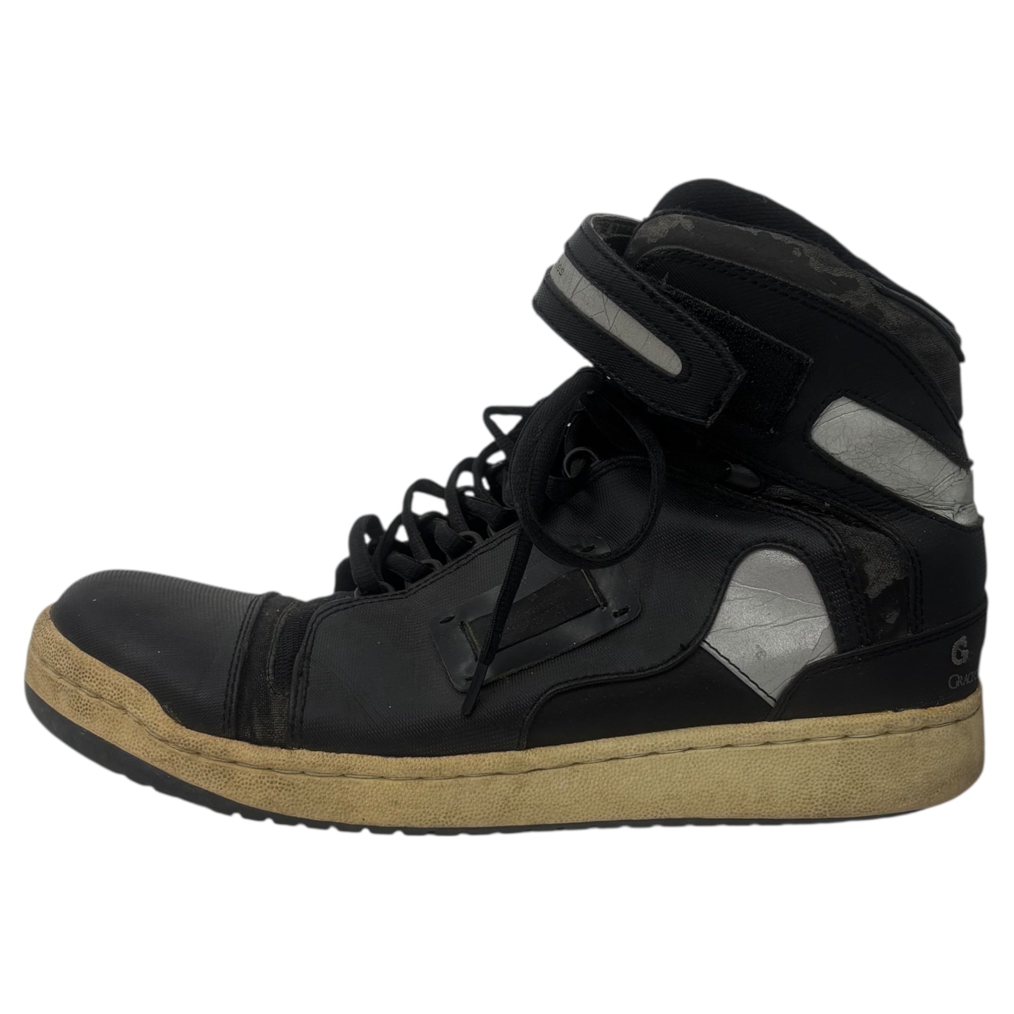 UNDERCOVER(アンダーカバー) 09AW ”Earmuff Maniac” GILA High-top sneakers イヤーマフ マニアック期 ハイカット スニーカー D6F07 M(26〜26.5cm程度) ブラック アーカイブ