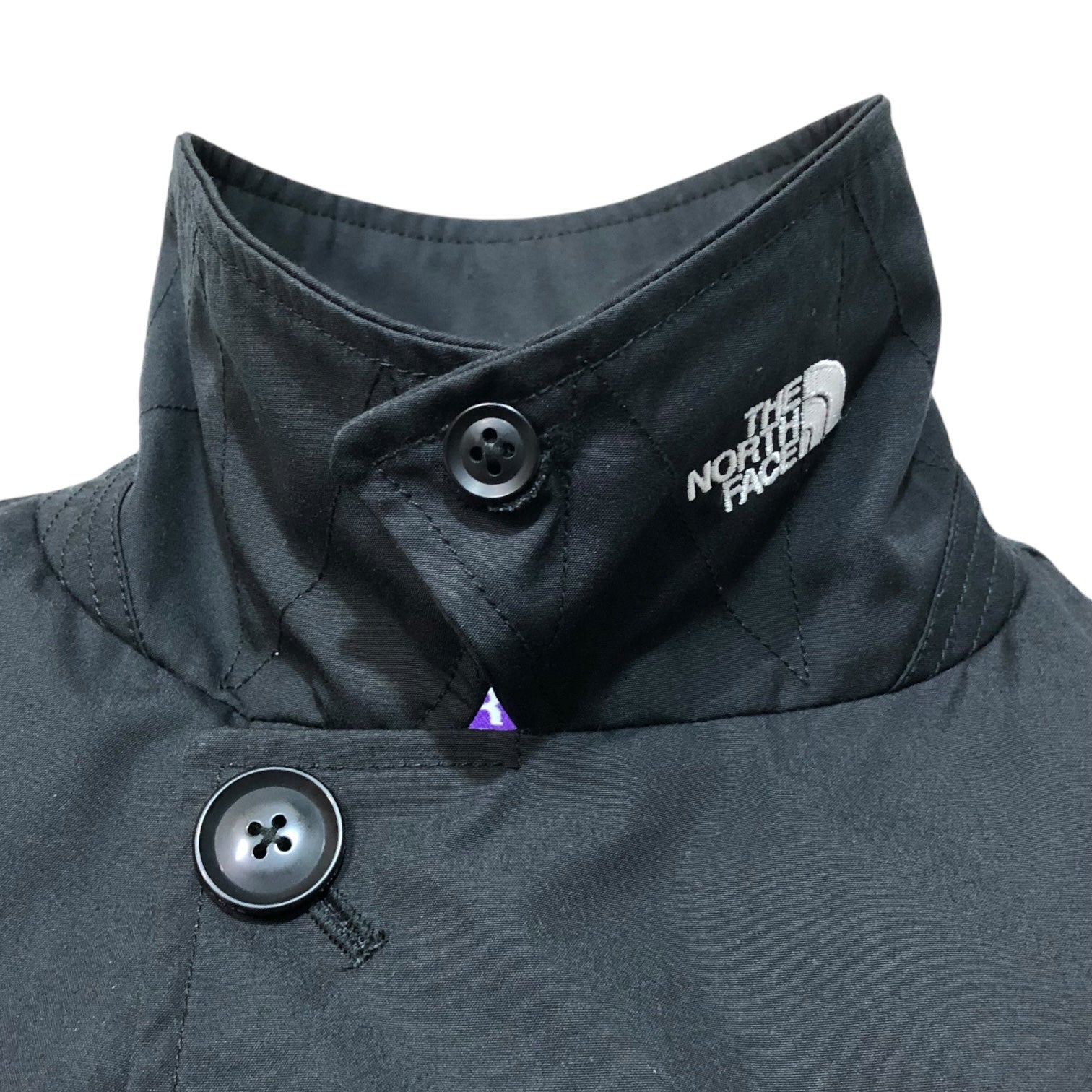 THE NORTH FACE PURPLE LABEL(ノースフェイスパープルレーベル) 65/35 Soutien Collar Coat ステンカラーコート NP2111N L ブラック nanamica ナナミカ