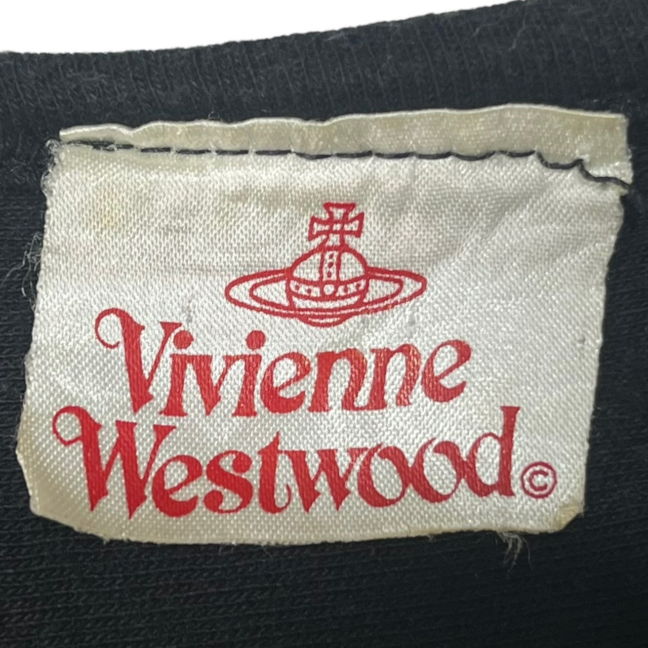 Vivienne Westwood(ヴィヴィアンウエストウッド) 90s Reprint model angel tunic エンジェル チュニック 天使 FREE ブラック×ゴールド 80年代アイテム復刻 90年製造