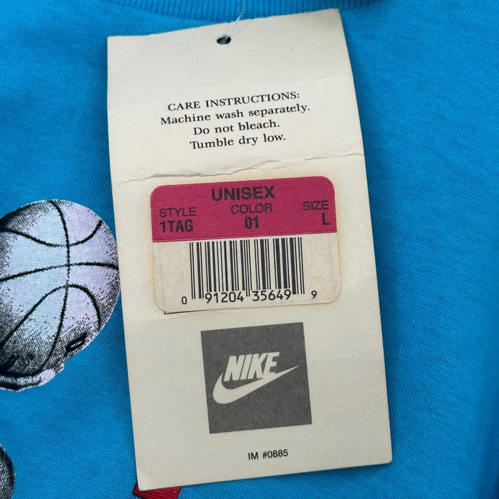 NIKE(ナイキ) 90's Michael Jordan & Spike Lee マイケル ジョーダン スパイク リー Tシャツ 1TGA-78 L ホワイト 90年代 ヴィンテージ デッドストック