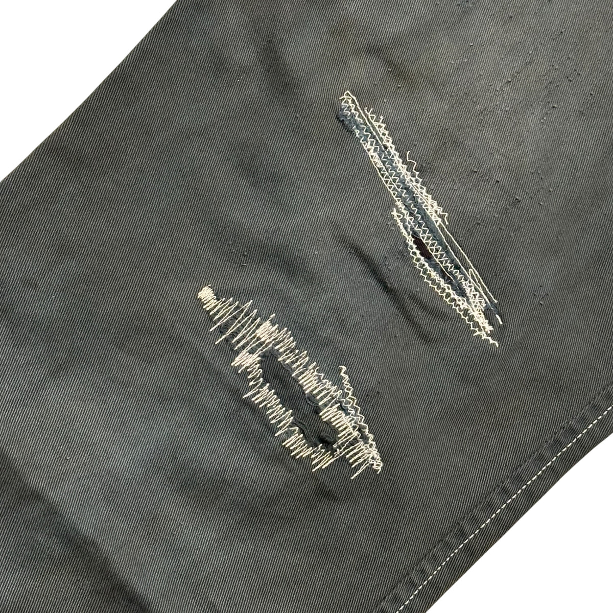 assemble a.k.a AFFA(アッセンブルエーケーエーエーエフエフエー) Distressed Belted Bondage Pants ダメージ加工 ベルテッド ボンテージ パンツ AFH4502-1 M ネイビー