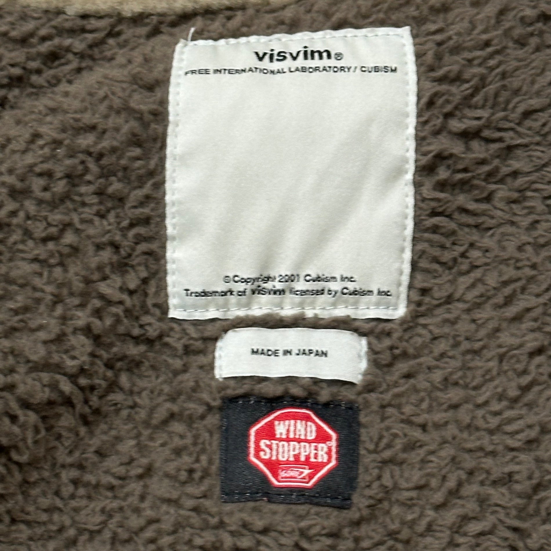 VISVIM(ビズビム/ヴィズヴィム) 15SS WINDSTOPPER DECKHAND JACKET ウィンドストッパー ミリタリー N-1 デッキ ジャケット VS0001576 M オリーブ ボア